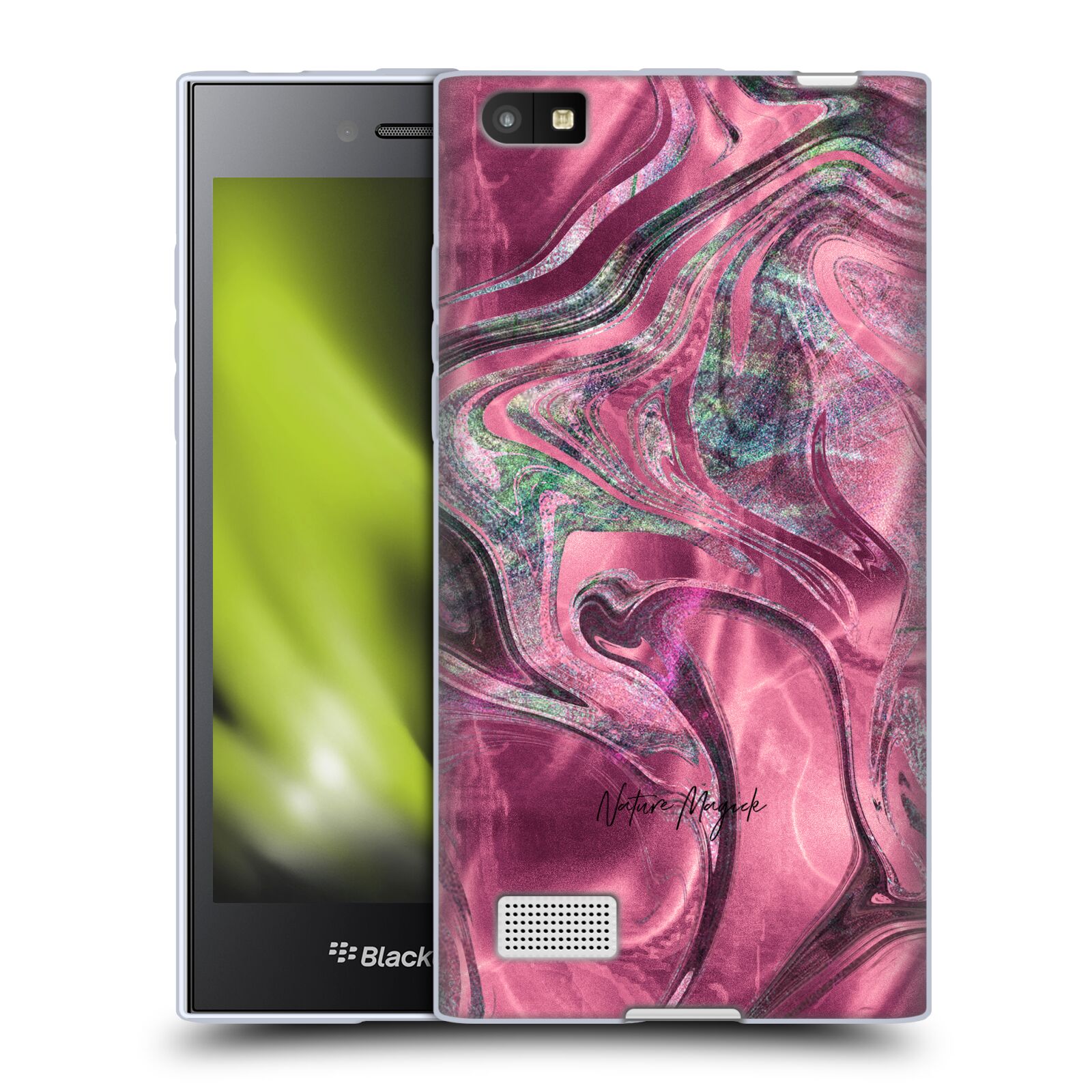 OFFICIAL NATURE MAGICK MERMAID ROSE GOLD MARBLE GEL CASE FOR BLACKBERRY PHONES - Picture 13 of 18