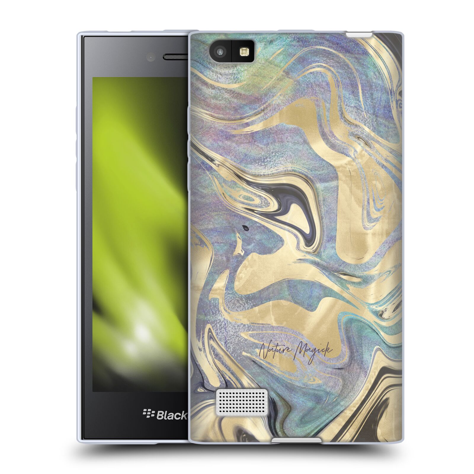 OFFICIAL NATURE MAGICK MERMAID ROSE GOLD MARBLE GEL CASE FOR BLACKBERRY PHONES - Picture 16 of 18
