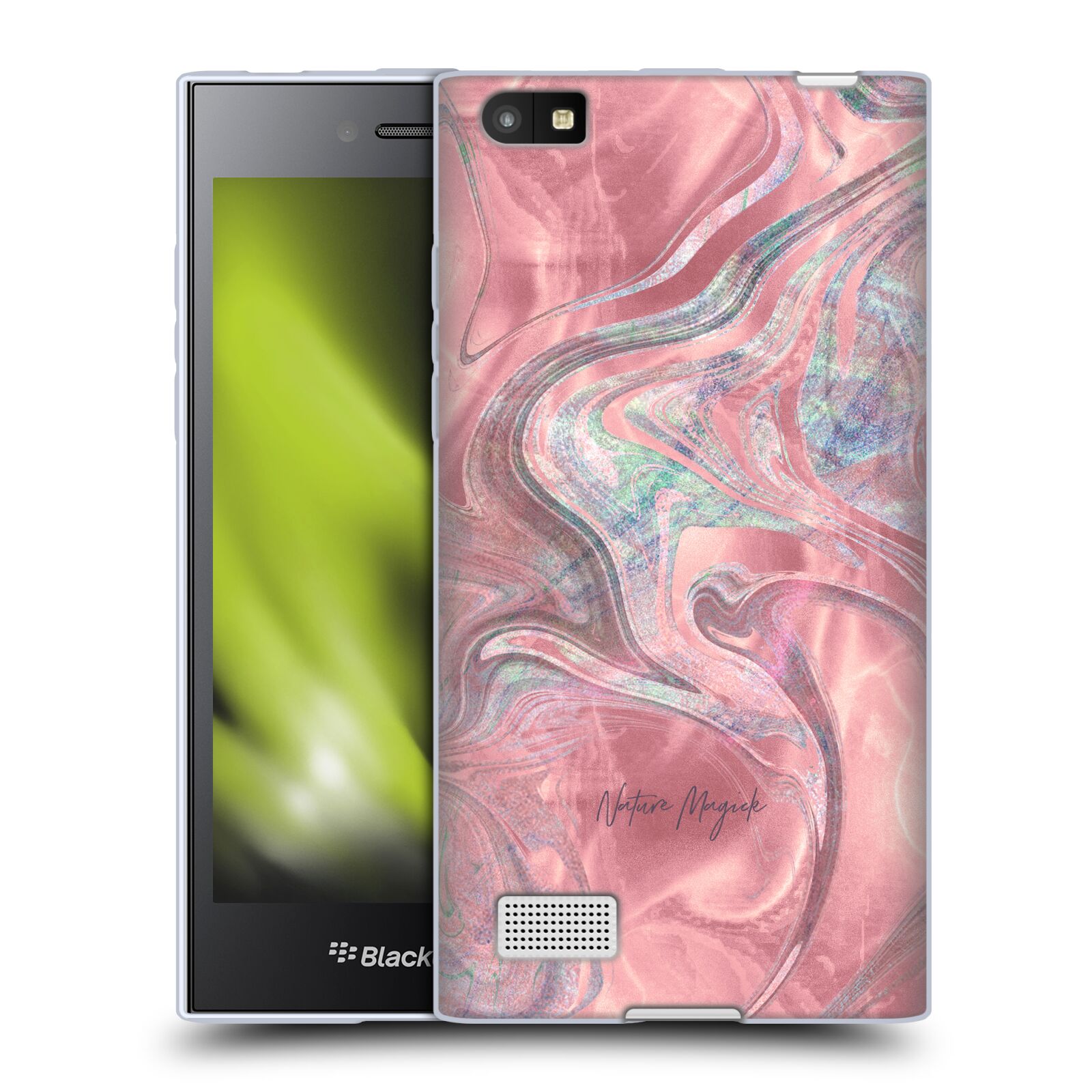 OFFICIAL NATURE MAGICK MERMAID ROSE GOLD MARBLE GEL CASE FOR BLACKBERRY PHONES - Picture 15 of 18