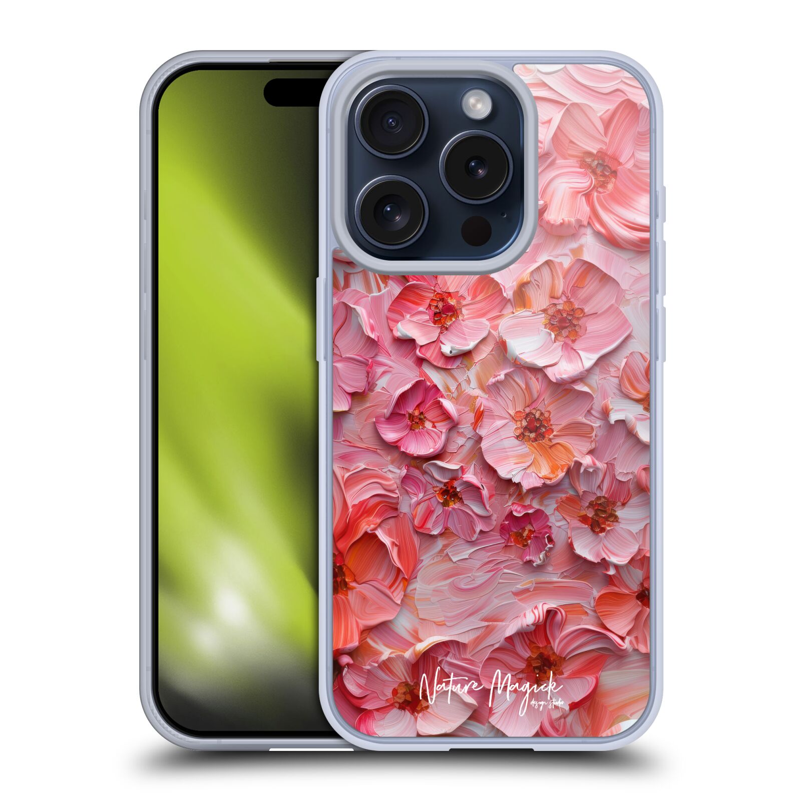 NATURE MAGICK PAINT BLOBS GEL CASE COMPATIBLE WITH APPLE iPHONE PHONES & MAGSAFE - Picture 13 of 15