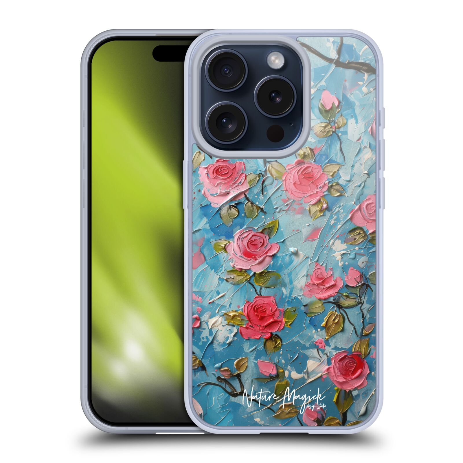 NATURE MAGICK PAINT BLOBS GEL CASE COMPATIBLE WITH APPLE iPHONE PHONES & MAGSAFE - Picture 15 of 15