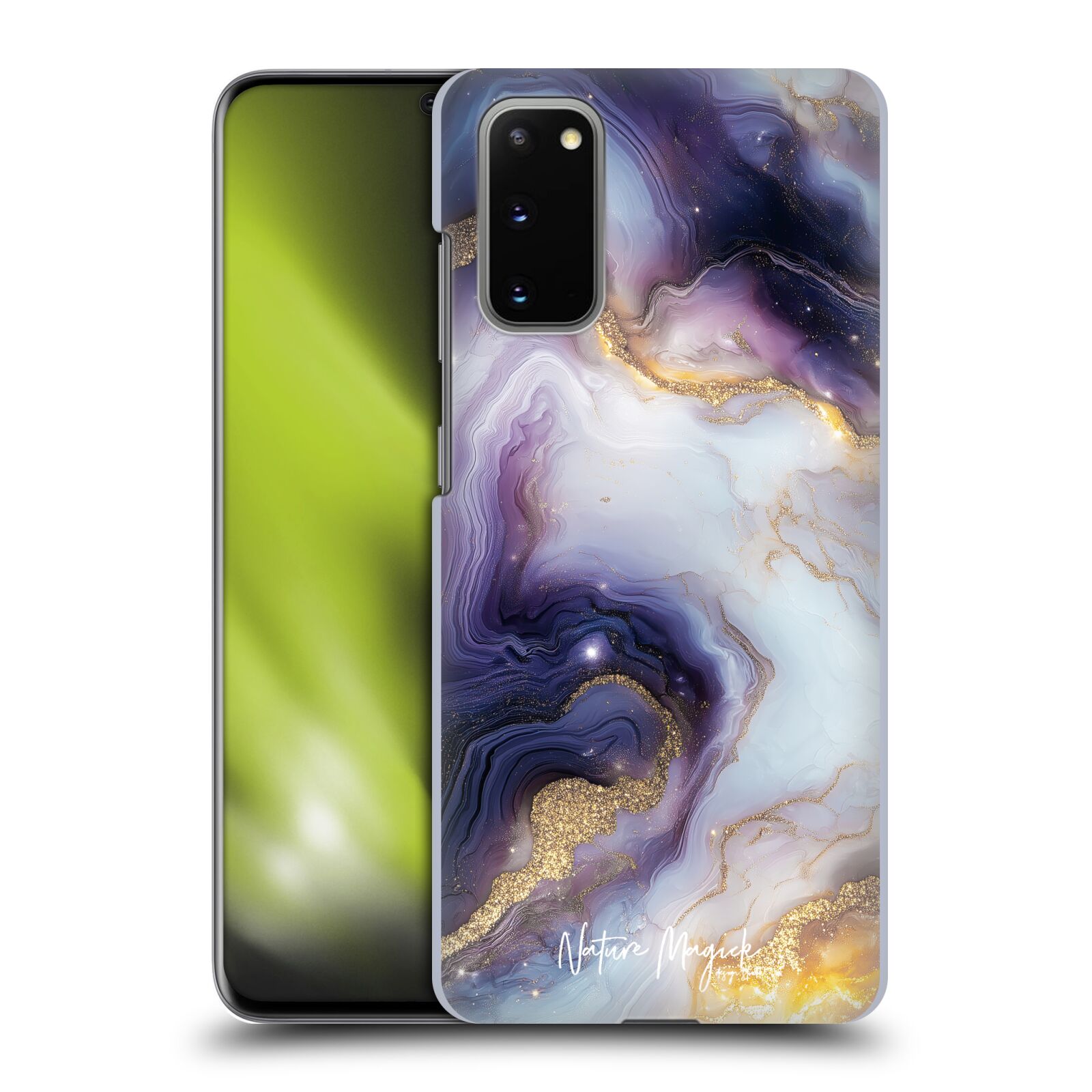 OFFICIAL NATURE MAGICK PLUM MARBLE HARD BACK CASE FOR SAMSUNG PHONES 1 - Picture 12 of 15