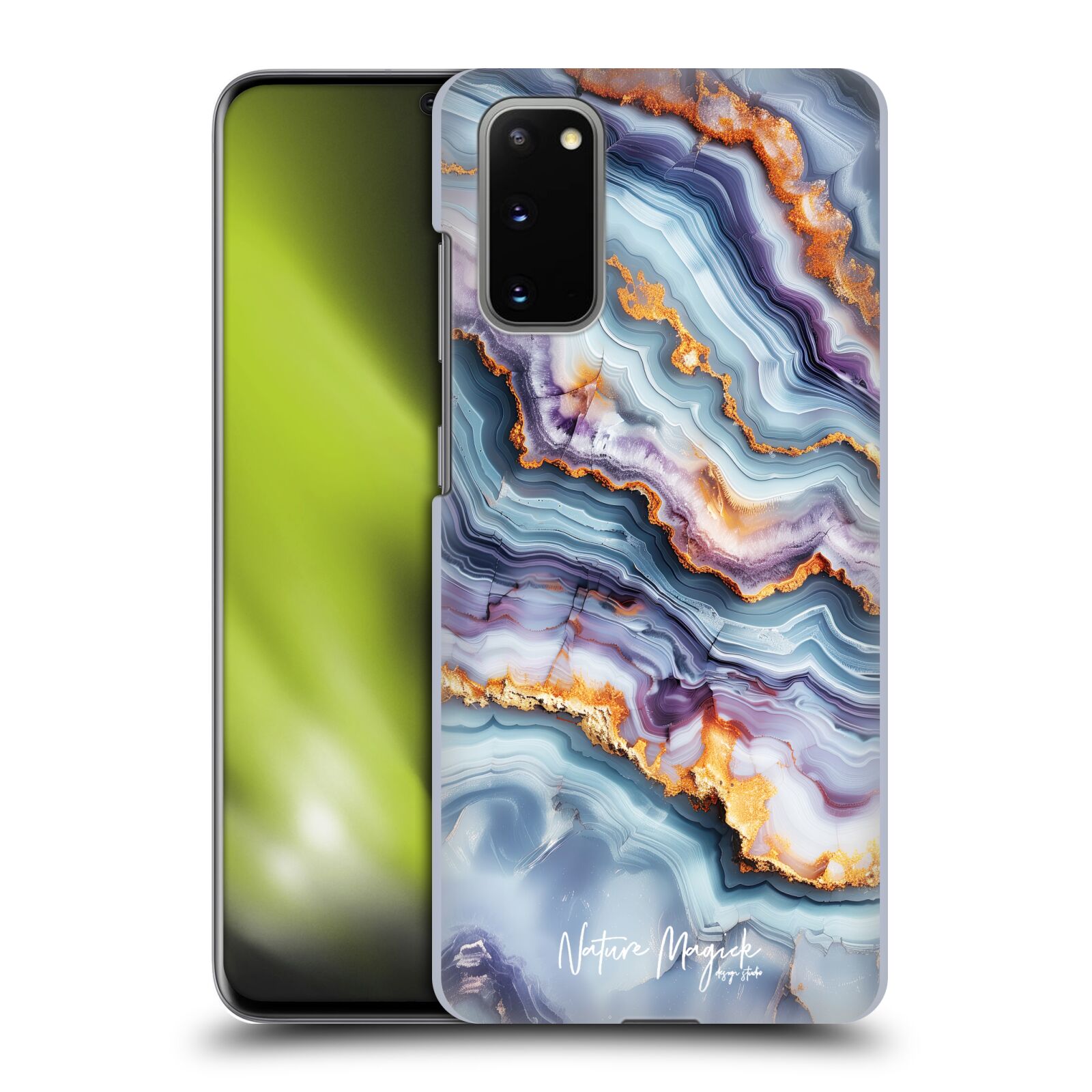 OFFICIAL NATURE MAGICK PLUM MARBLE HARD BACK CASE FOR SAMSUNG PHONES 1 - Picture 13 of 15