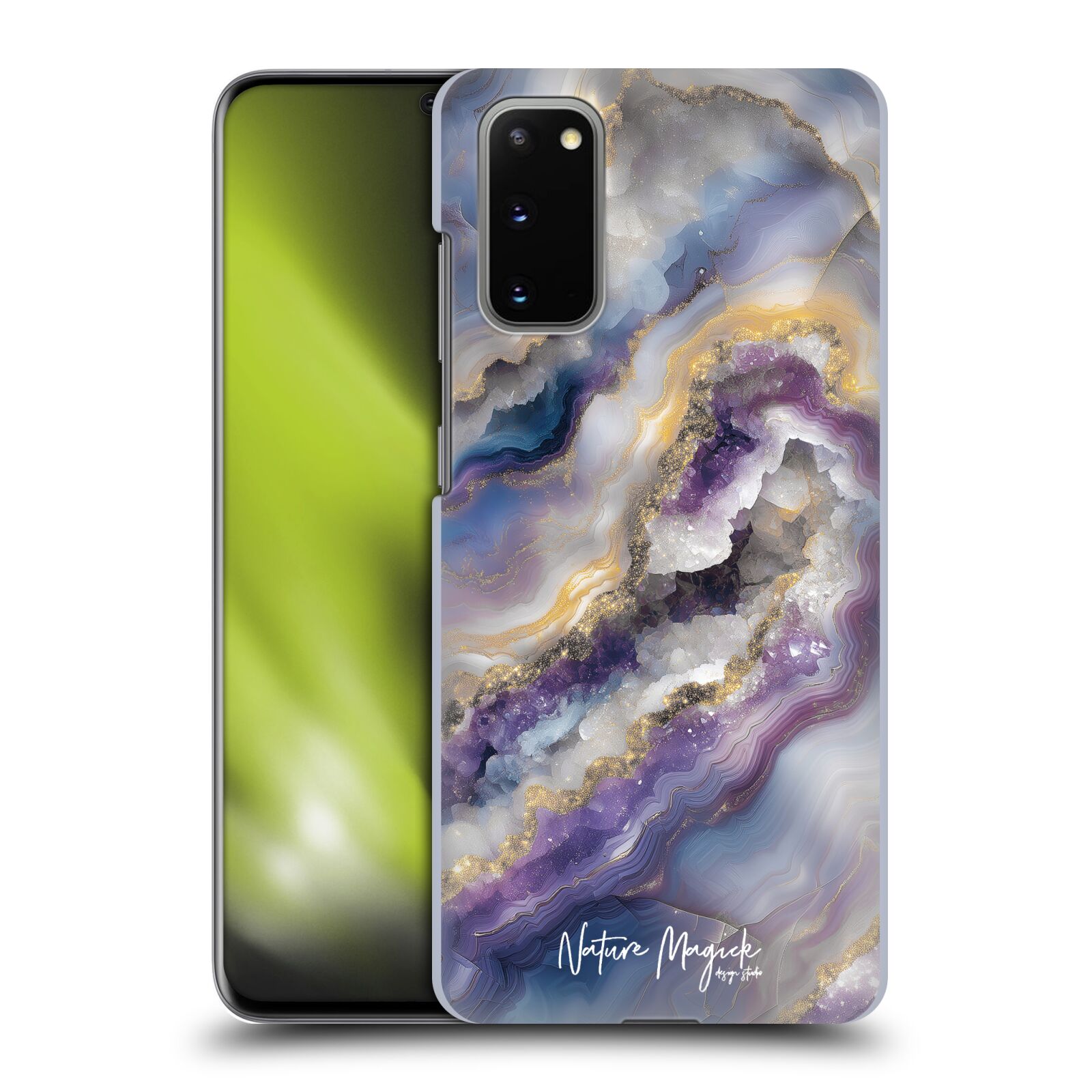 OFFICIAL NATURE MAGICK PLUM MARBLE HARD BACK CASE FOR SAMSUNG PHONES 1 - Picture 15 of 15