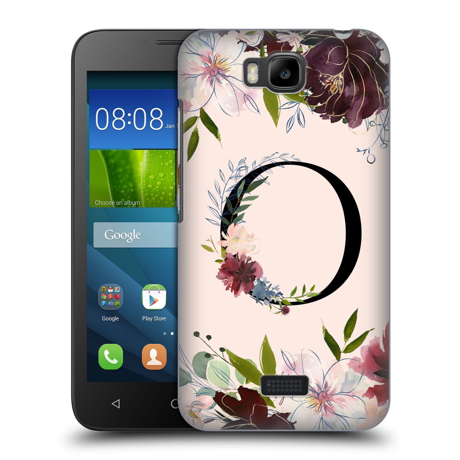 OFFICIAL NATURE MAGICK ROSE GOLD FLOWERS MONOGRAM 2 CASE FOR HUAWEI PHONES 2 - Picture 9 of 19