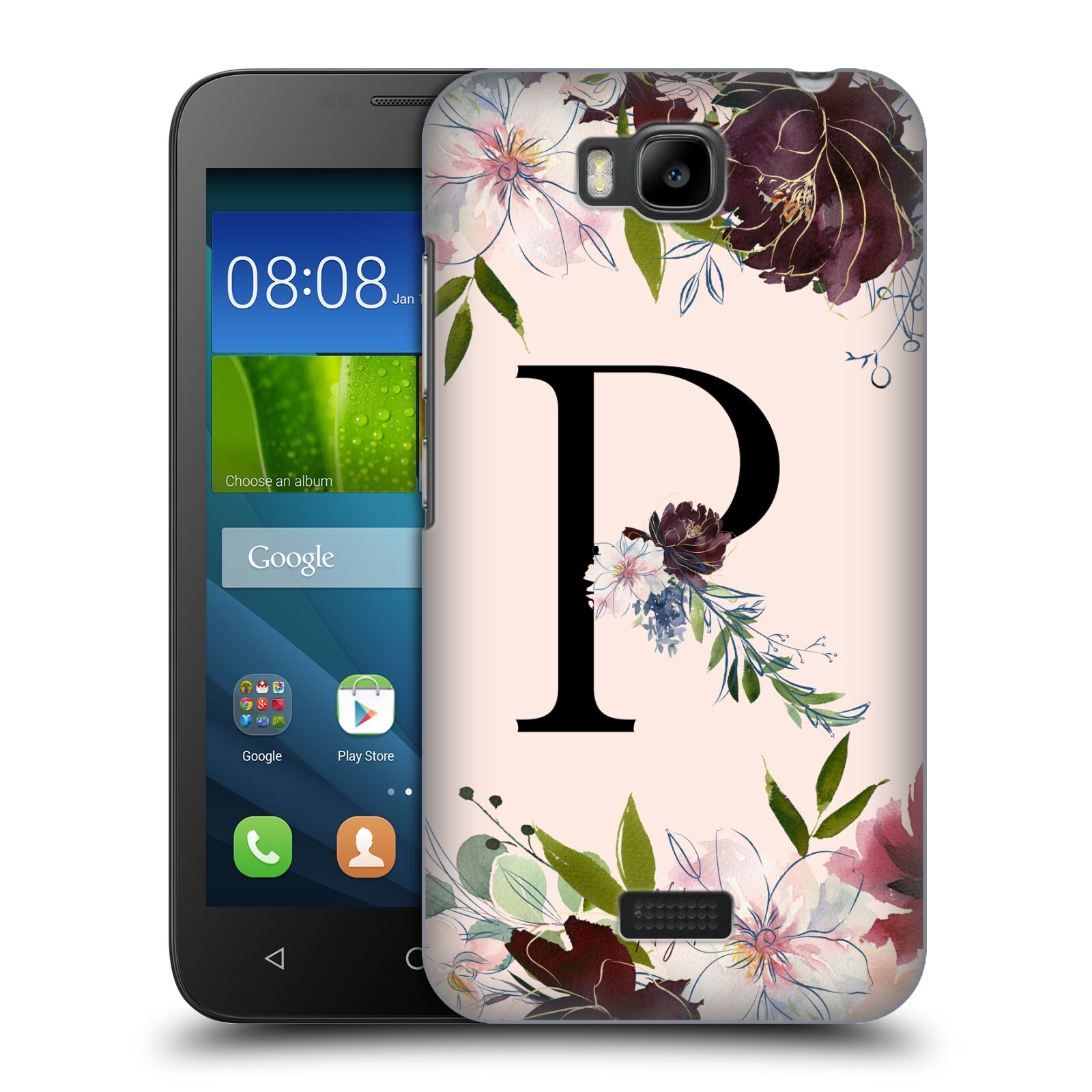 OFFICIAL NATURE MAGICK ROSE GOLD FLOWERS MONOGRAM 2 CASE FOR HUAWEI PHONES 2 - Picture 11 of 19