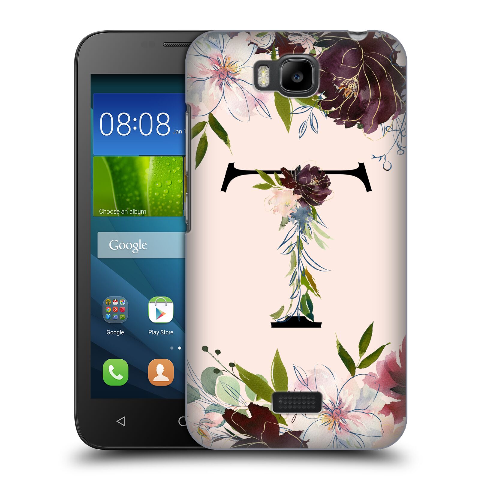OFFICIAL NATURE MAGICK ROSE GOLD FLOWERS MONOGRAM 2 CASE FOR HUAWEI PHONES 2 - Picture 13 of 19