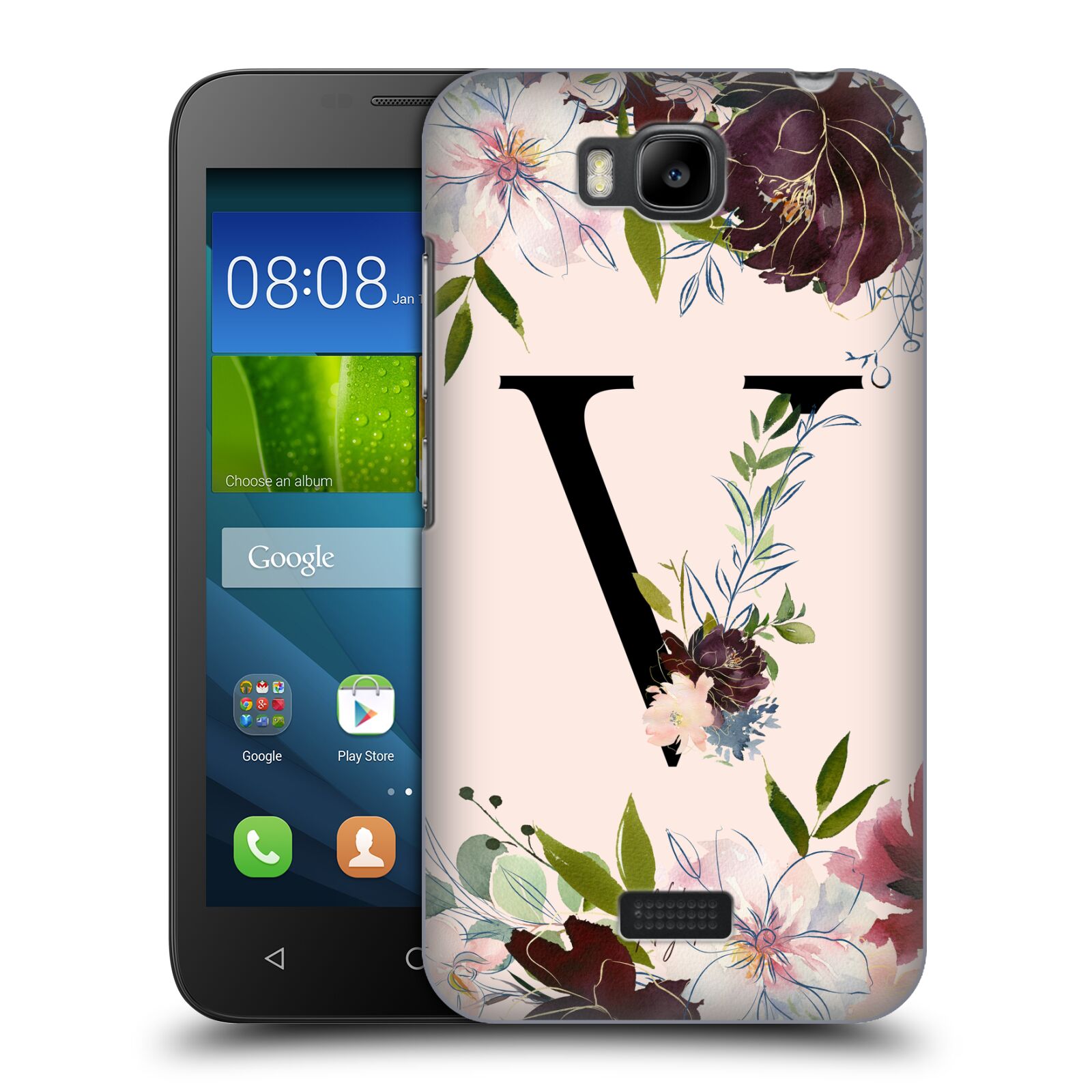 OFFICIAL NATURE MAGICK ROSE GOLD FLOWERS MONOGRAM 2 CASE FOR HUAWEI PHONES 2 - Picture 15 of 19