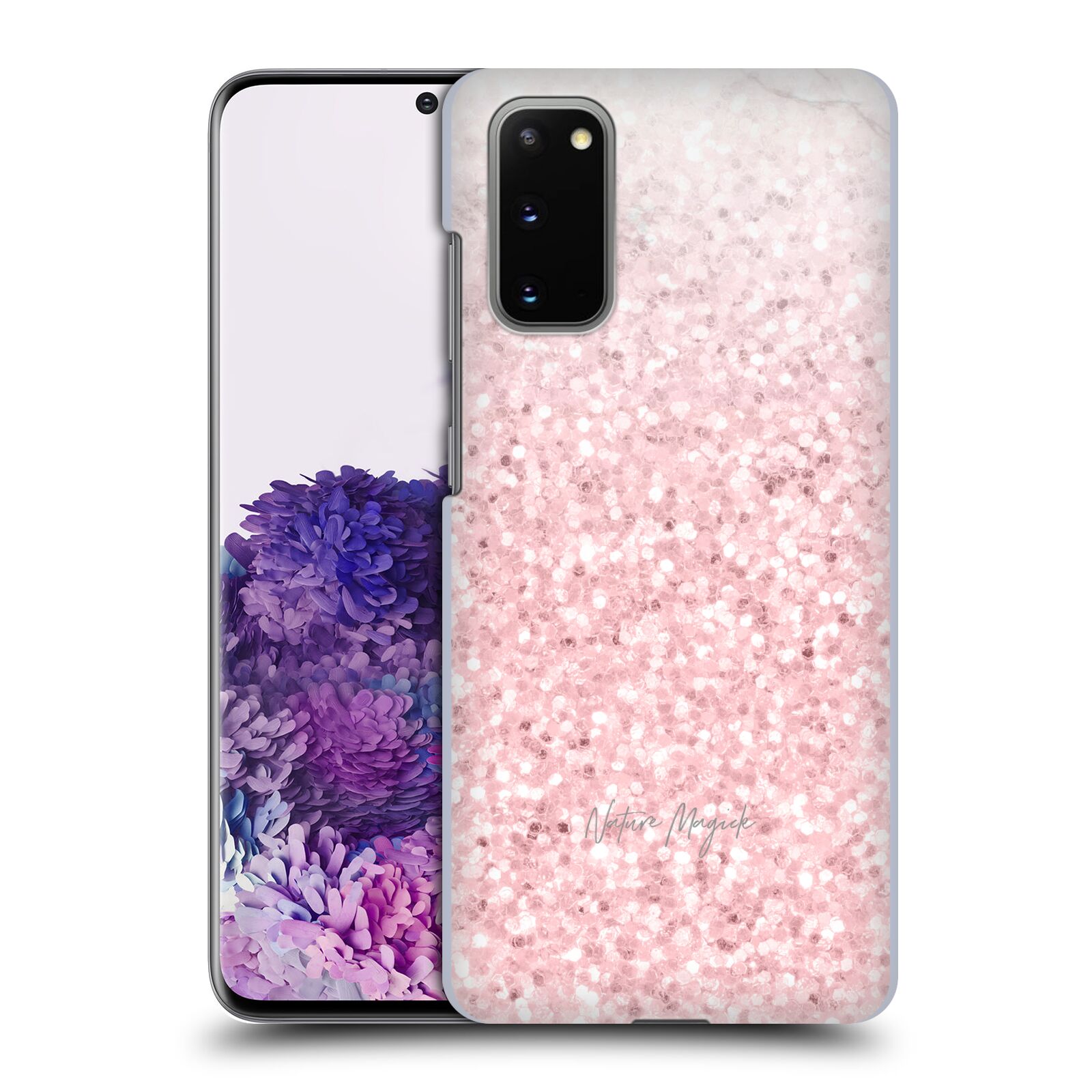 OFFICIAL NATURE MAGICK ROSE GOLD MARBLE GLITTER BACK CASE FOR SAMSUNG PHONES 1 - Picture 11 of 15