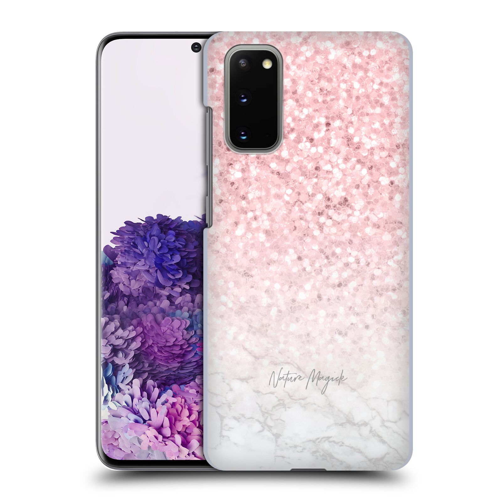 OFFICIAL NATURE MAGICK ROSE GOLD MARBLE GLITTER BACK CASE FOR SAMSUNG PHONES 1 - Picture 10 of 15