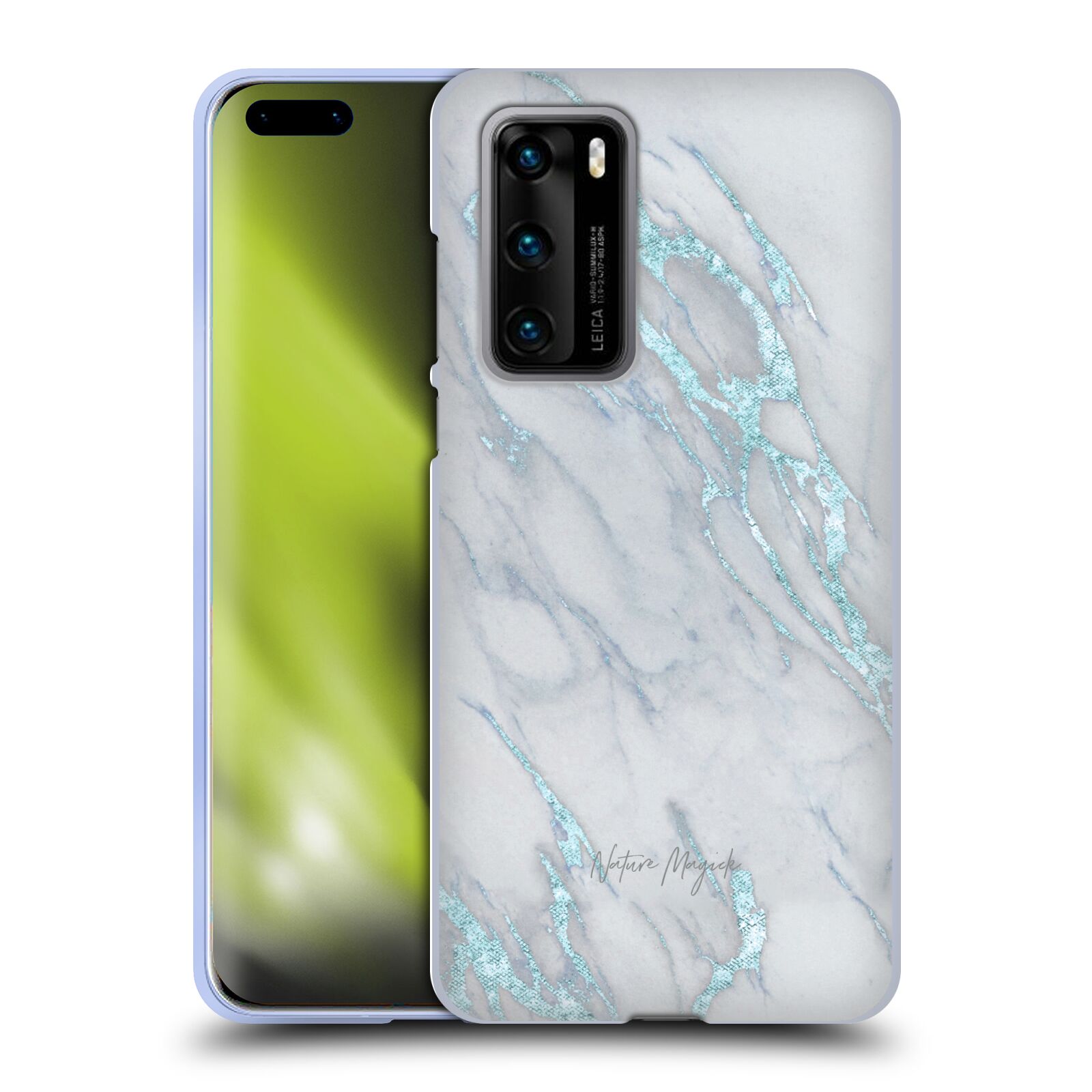 OFFICIAL NATURE MAGICK MARBLE METALLICS SOFT GEL CASE FOR HUAWEI PHONES 4