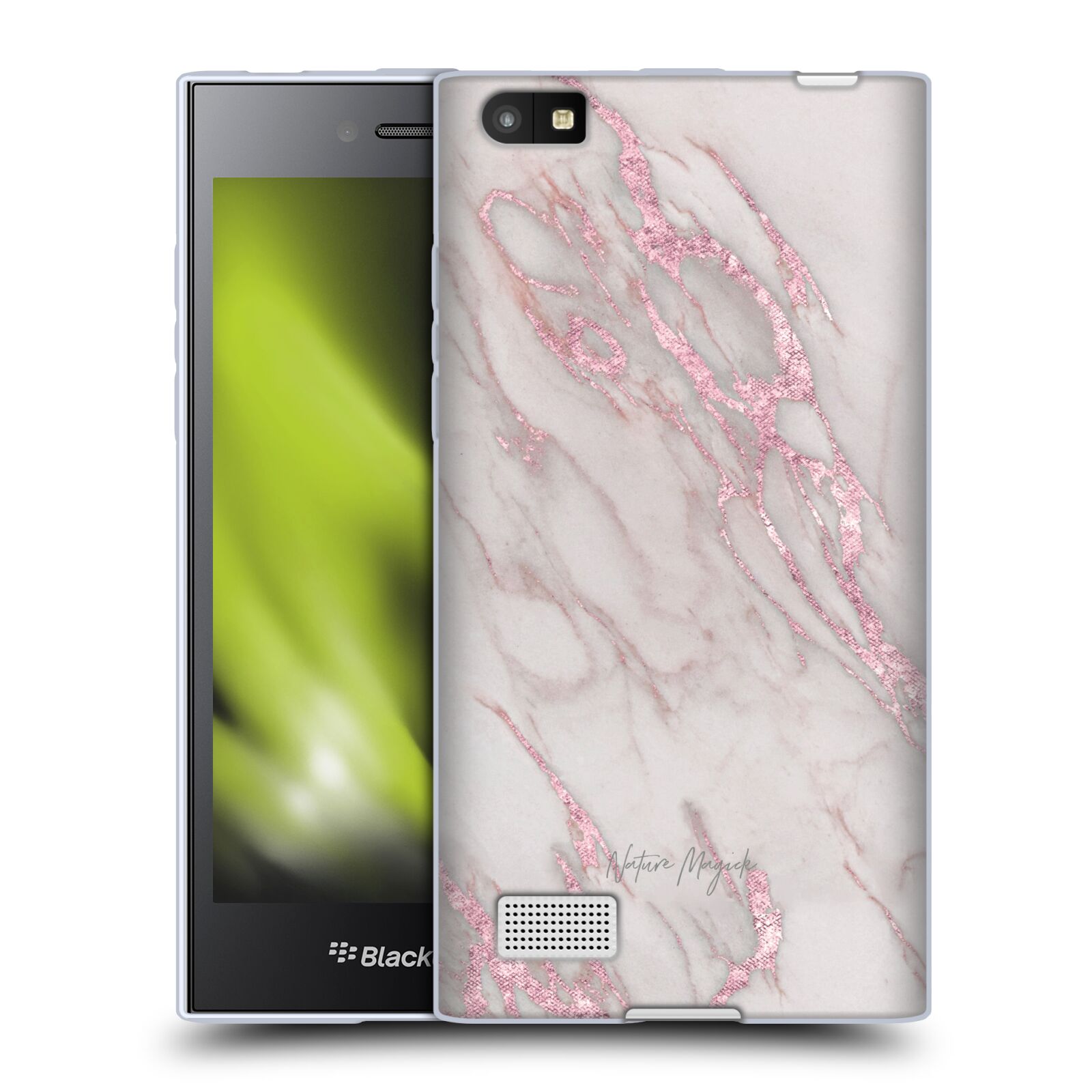 OFFICIAL NATURE MAGICK MARBLE METALLICS SOFT GEL CASE FOR BLACKBERRY PHONES - Picture 12 of 16