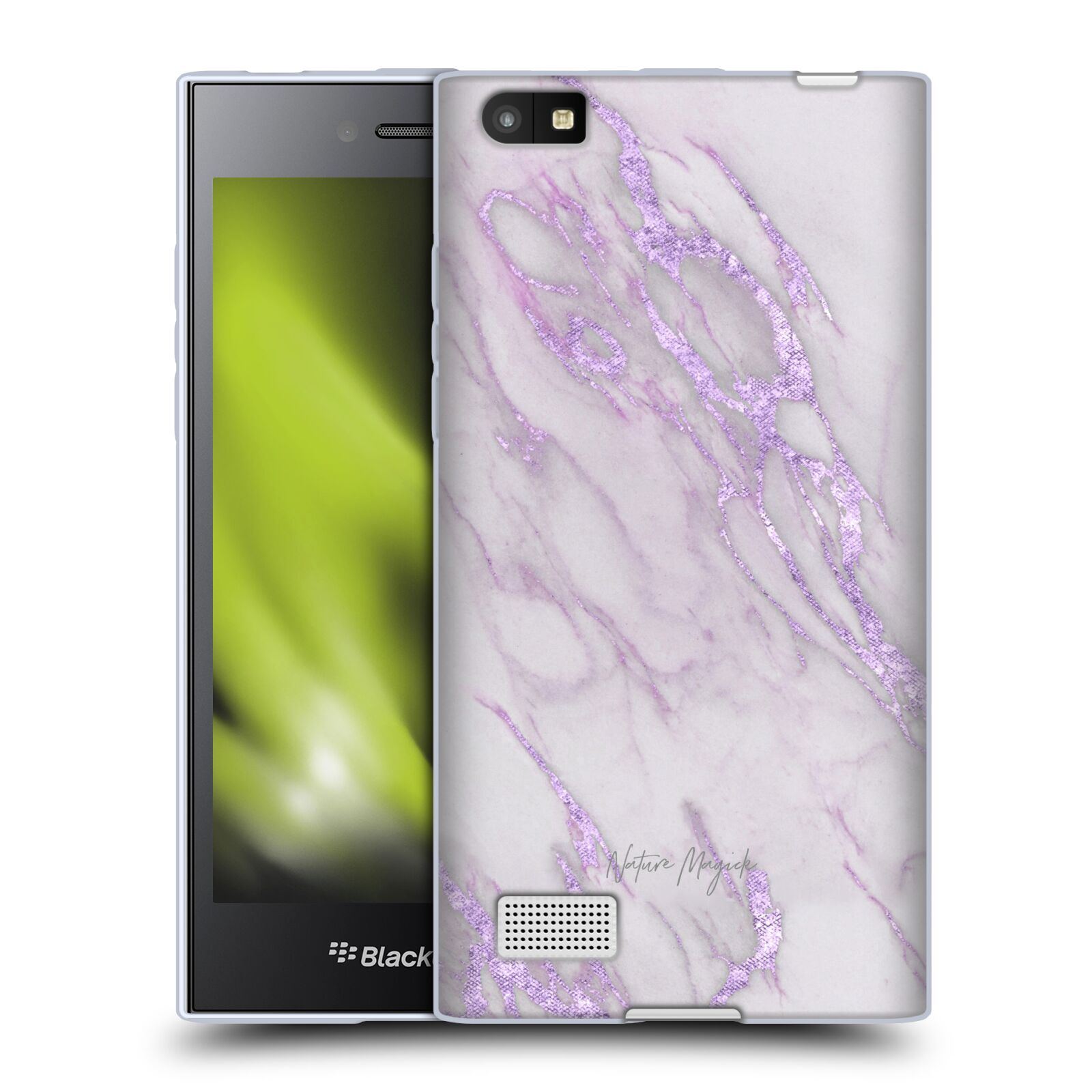 OFFICIAL NATURE MAGICK MARBLE METALLICS SOFT GEL CASE FOR BLACKBERRY PHONES - Picture 13 of 16