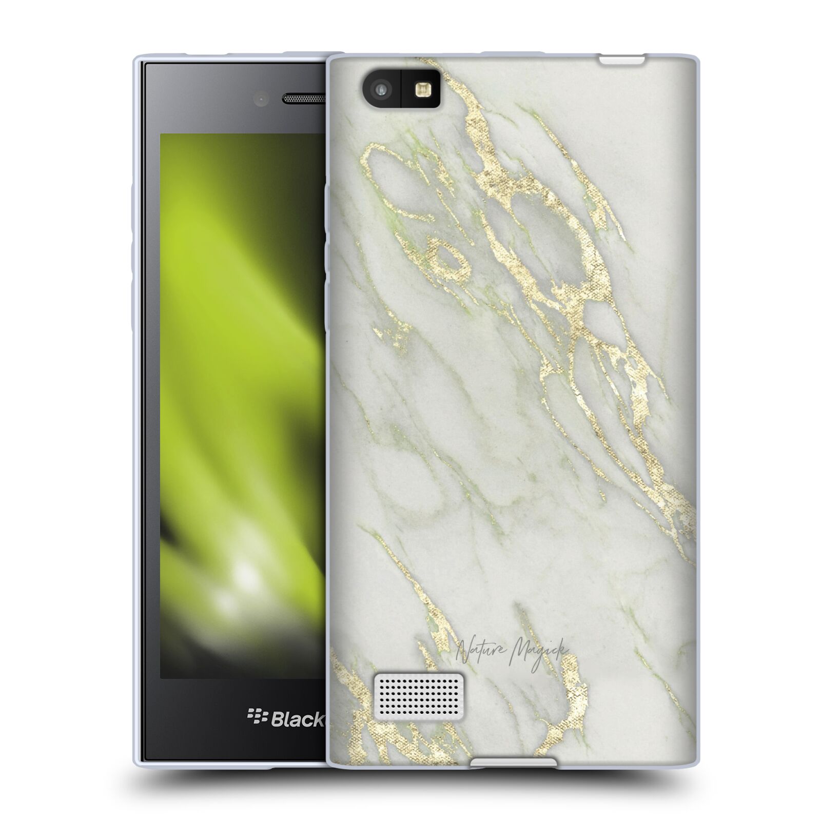 OFFICIAL NATURE MAGICK MARBLE METALLICS SOFT GEL CASE FOR BLACKBERRY PHONES - Picture 16 of 16