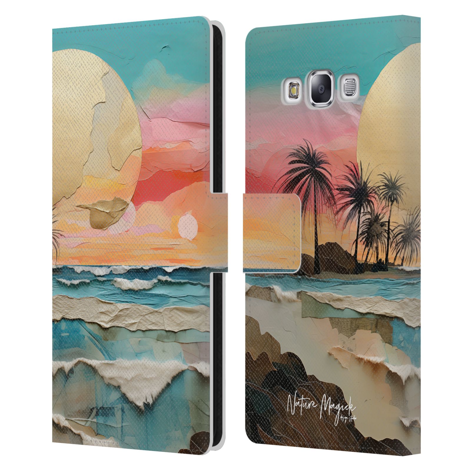 LEDER-BOOK-CASE ORIGINAL NATUR MAGICK VERSCHIEDENE SAMMLUNG FÜR SAMSUNG HANDYS 3 - Bild 11 von 14