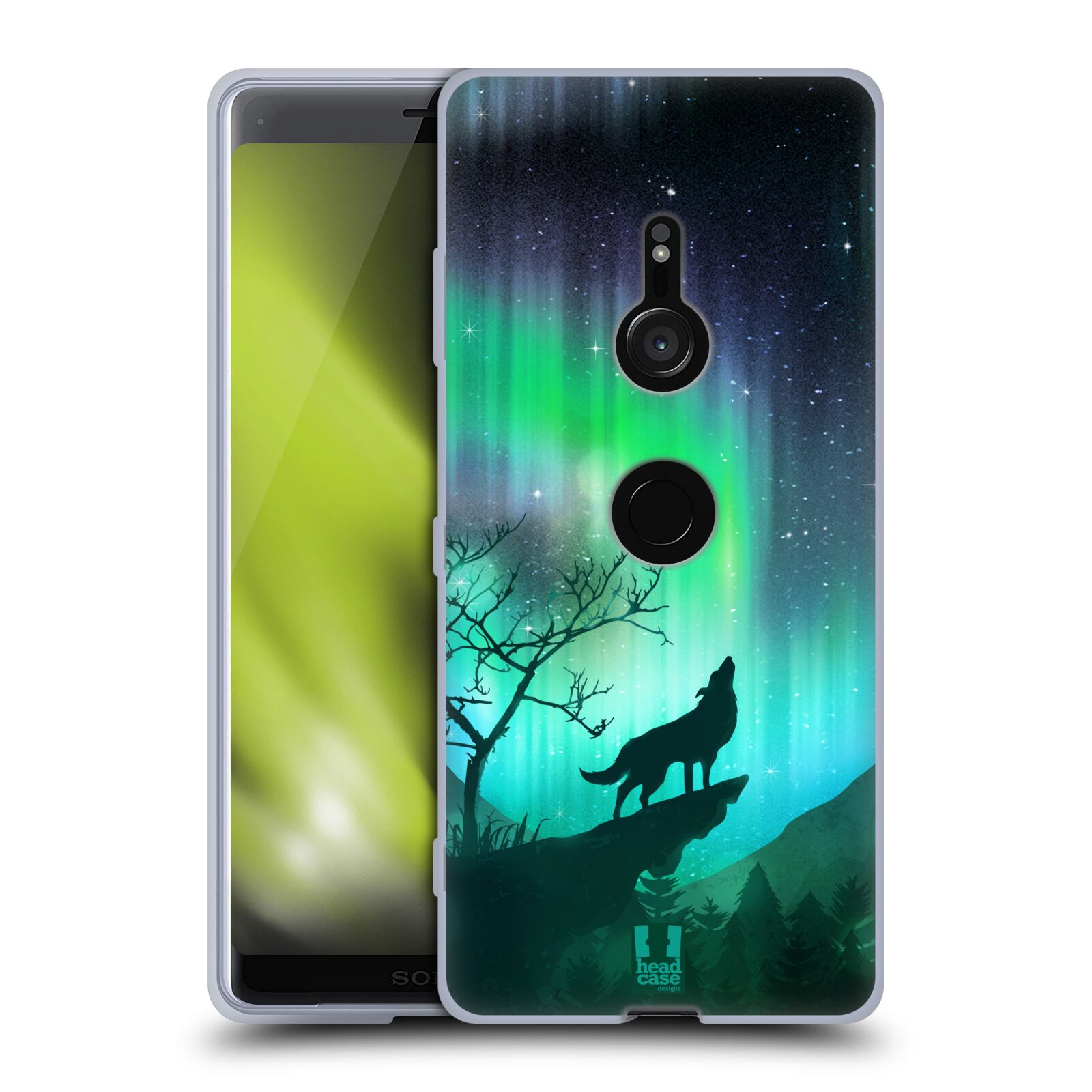 FUNDA HEAD CASE DESIGNS CON DIBUJO DE LUCES DEL NORTE PARA TELÉFONOS SONY 1 - Imagen 9 de 12