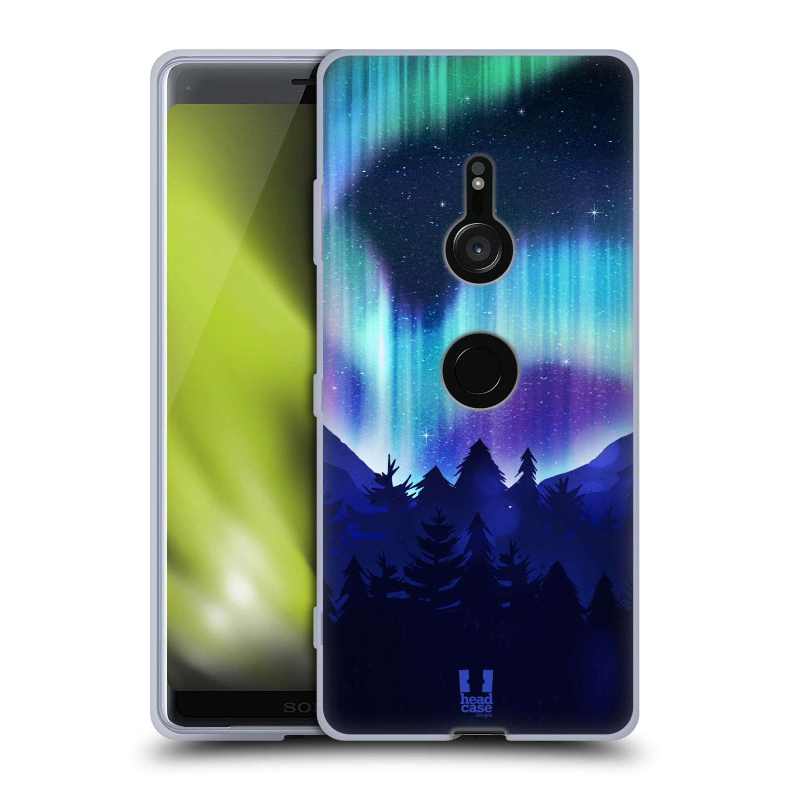 FUNDA HEAD CASE DESIGNS CON DIBUJO DE LUCES DEL NORTE PARA TELÉFONOS SONY 1 - Imagen 12 de 12