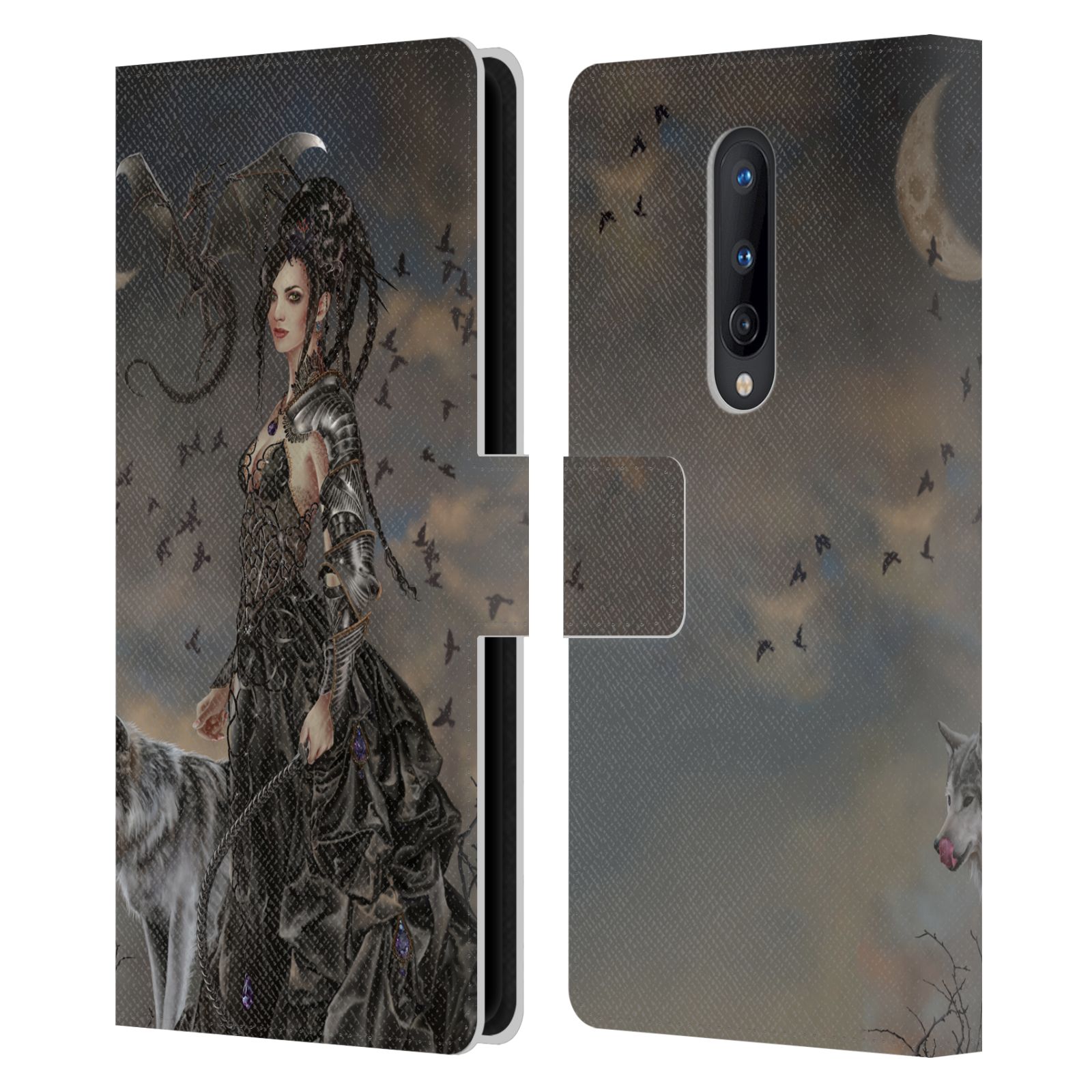 OFFICIAL NENE THOMAS CRESCENTS LEATHER BOOK WALLET CASE COVER FOR ONEPLUS PHONES - 第 10/15 張圖片