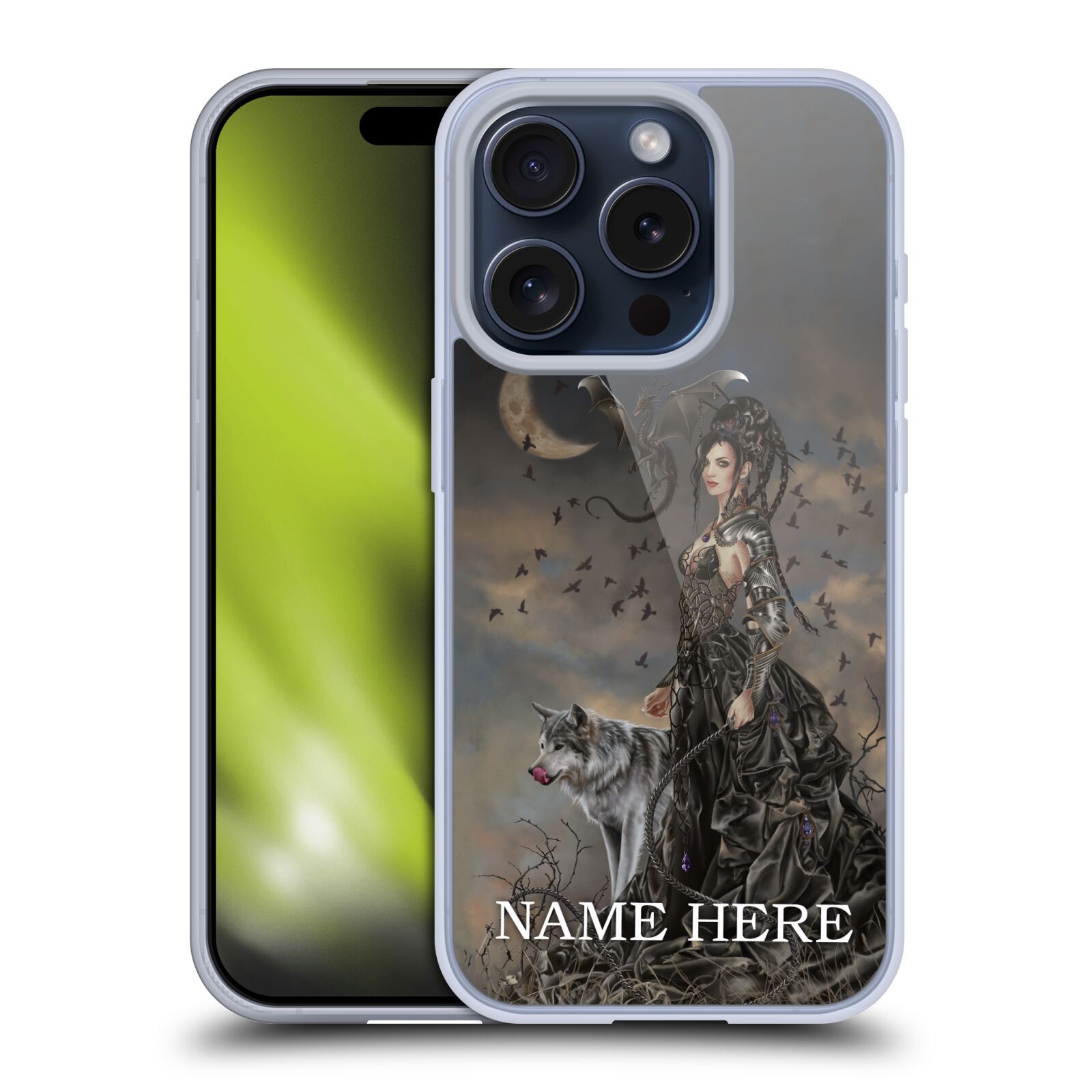 CUSTOM NENE THOMAS NAME AND INITIAL SOFT GEL CASE FOR APPLE iPHONE PHONES - Picture 9 of 12