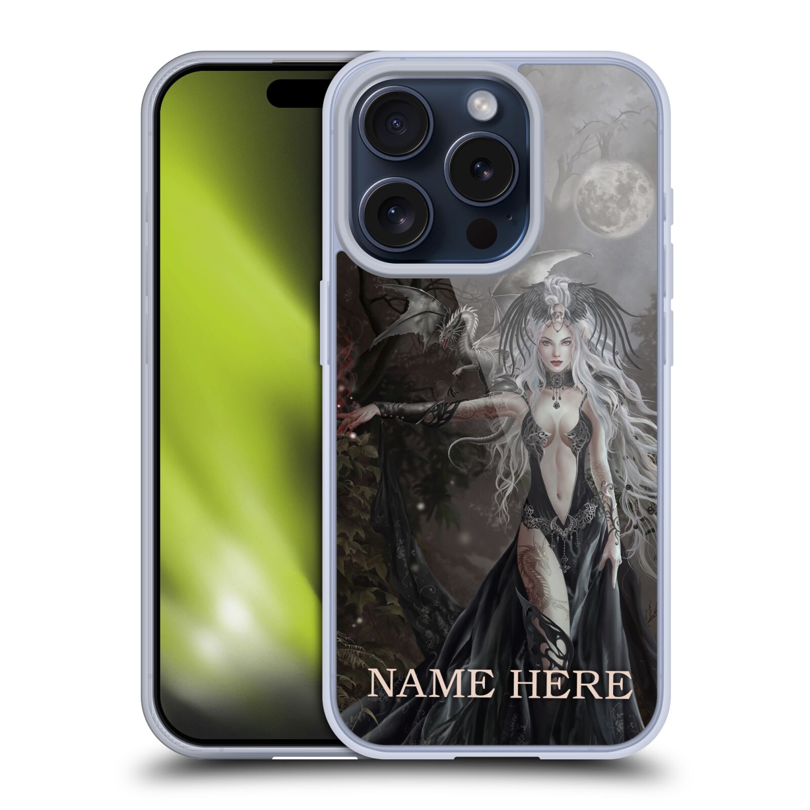 CUSTOM NENE THOMAS NAME AND INITIAL SOFT GEL CASE FOR APPLE iPHONE PHONES - Picture 11 of 12