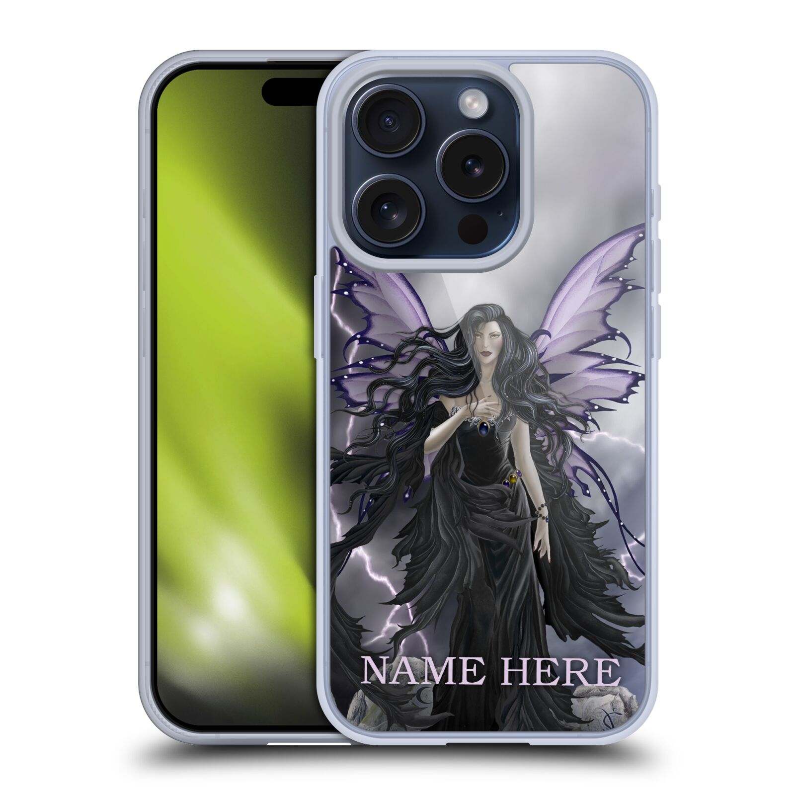 CUSTOM NENE THOMAS NAME AND INITIAL SOFT GEL CASE FOR APPLE iPHONE PHONES - Picture 12 of 12