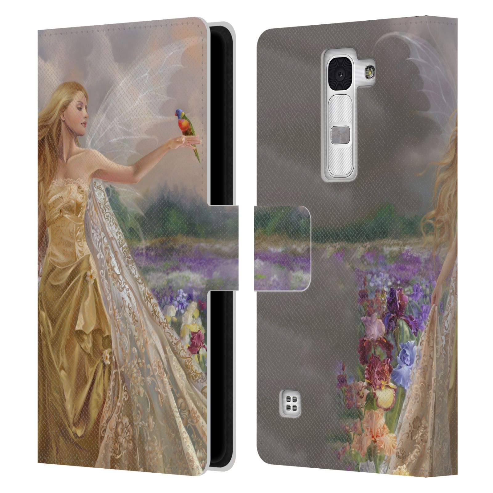 OFFICIAL NENE THOMAS DEEP FOREST LEATHER BOOK WALLET CASE COVER FOR LG PHONES 2 - Picture 9 of 17