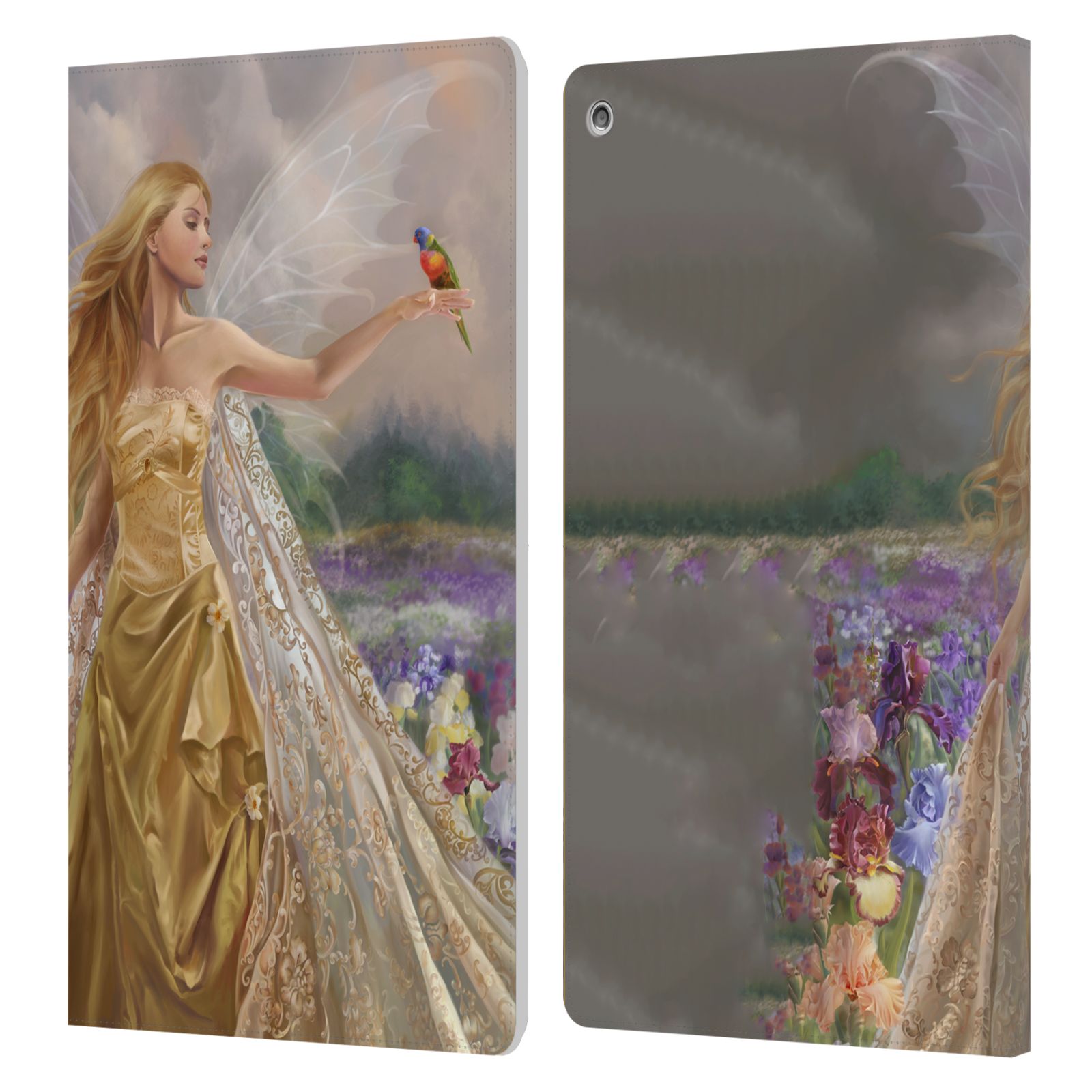 OFFICIAL NENE THOMAS DEEP FOREST LEATHER BOOK WALLET CASE COVER FOR AMAZON FIRE - Picture 10 of 18