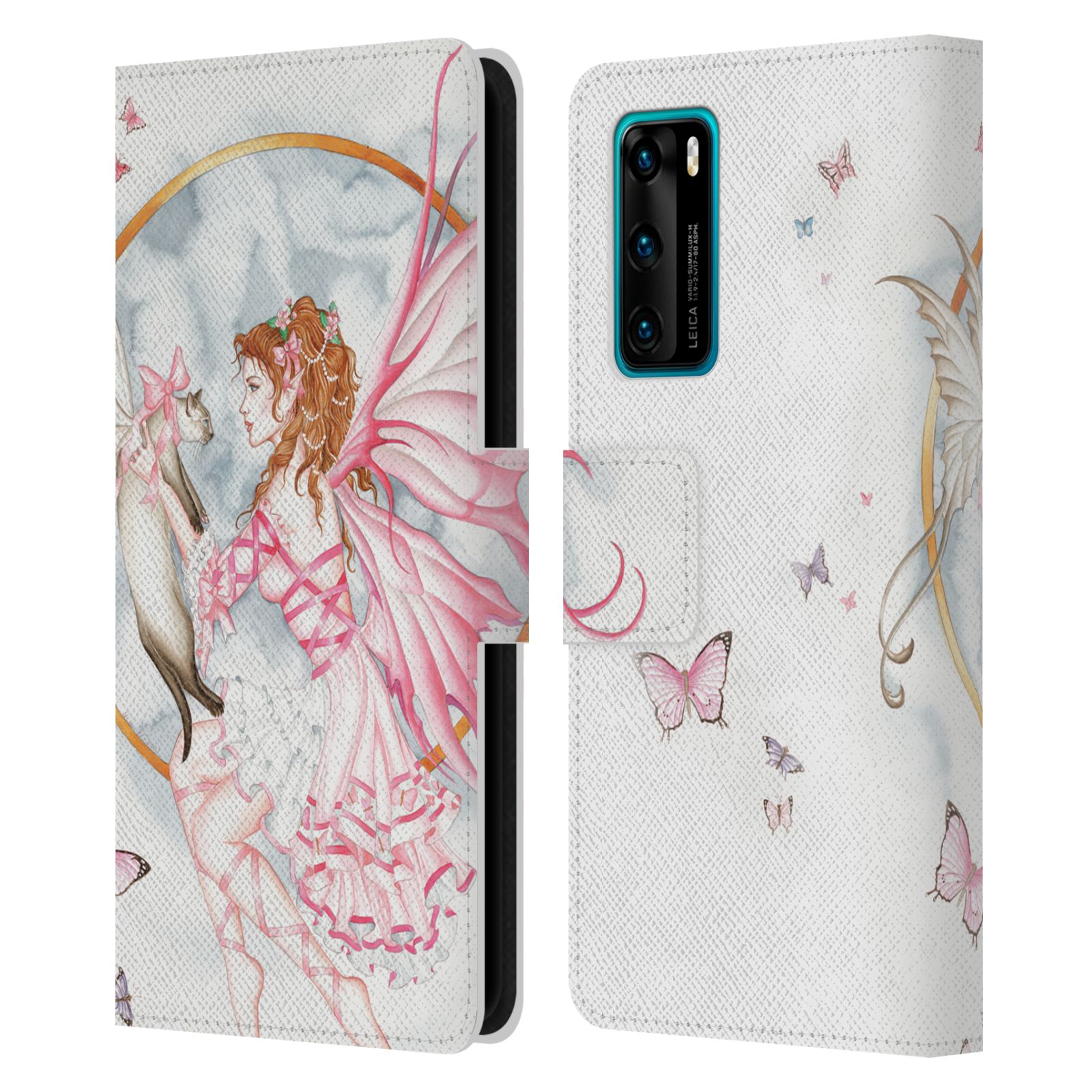 FUNDA BILLETERA OFICIAL NENE THOMAS FAIRIES LIBRO DE CUERO PARA TELÉFONOS HUAWEI - Imagen 9 de 10