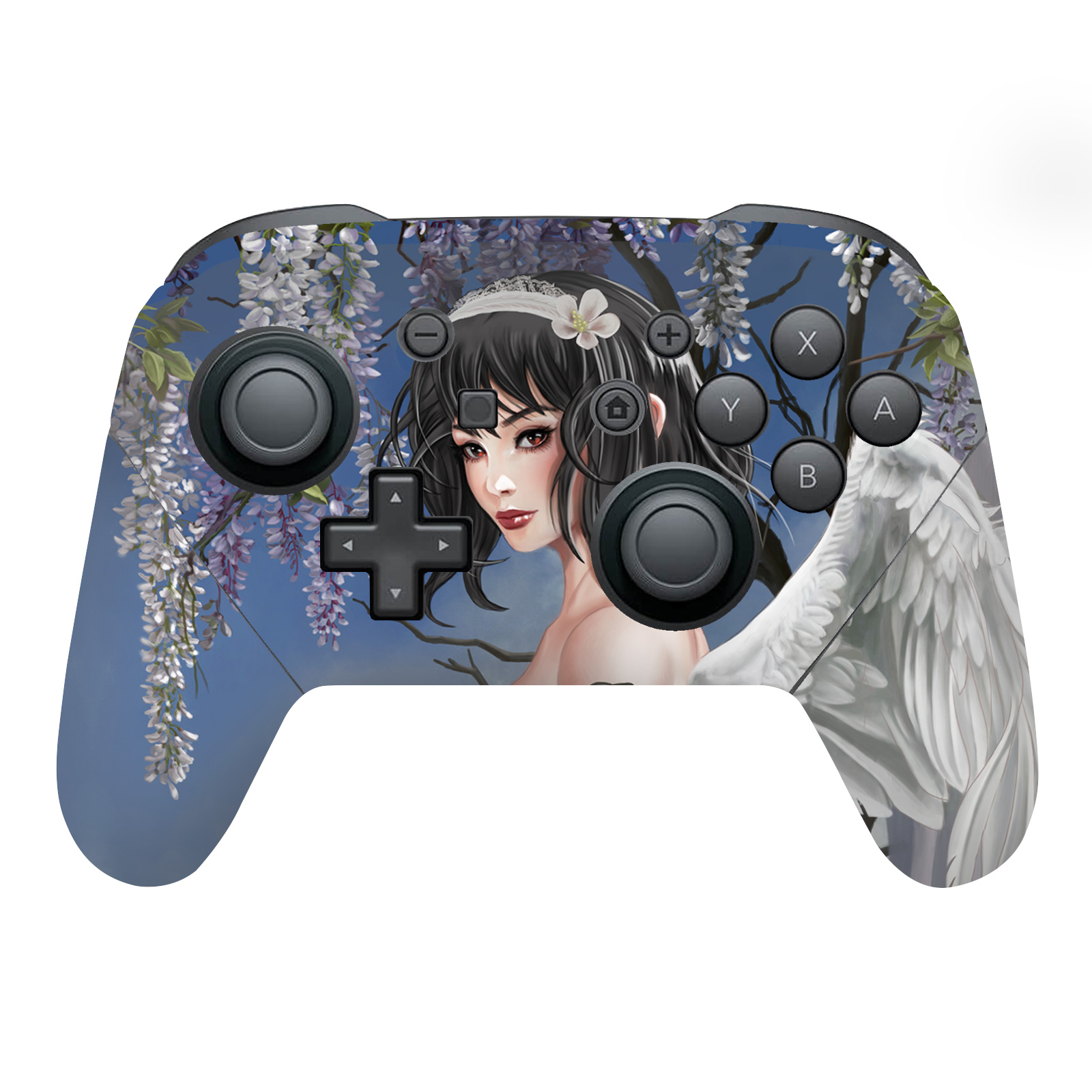 OFFICIAL NENE THOMAS GOTHIC VINYL SKIN DECAL FOR NINTENDO SWITCH PRO CONTROLLER - Afbeelding 6 van 8