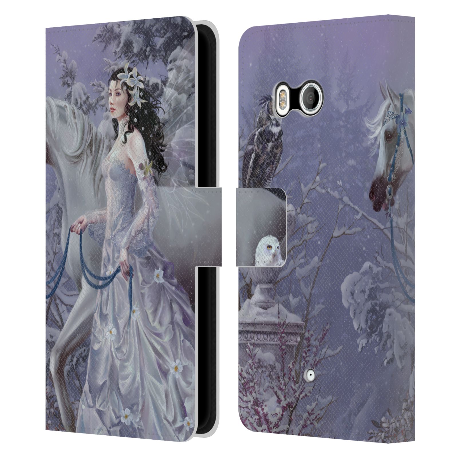 OFFICIAL NENE THOMAS WINTER HAS BEGUN LEATHER BOOK CASE FOR HTC PHONES 1 - 第 7/7 張圖片