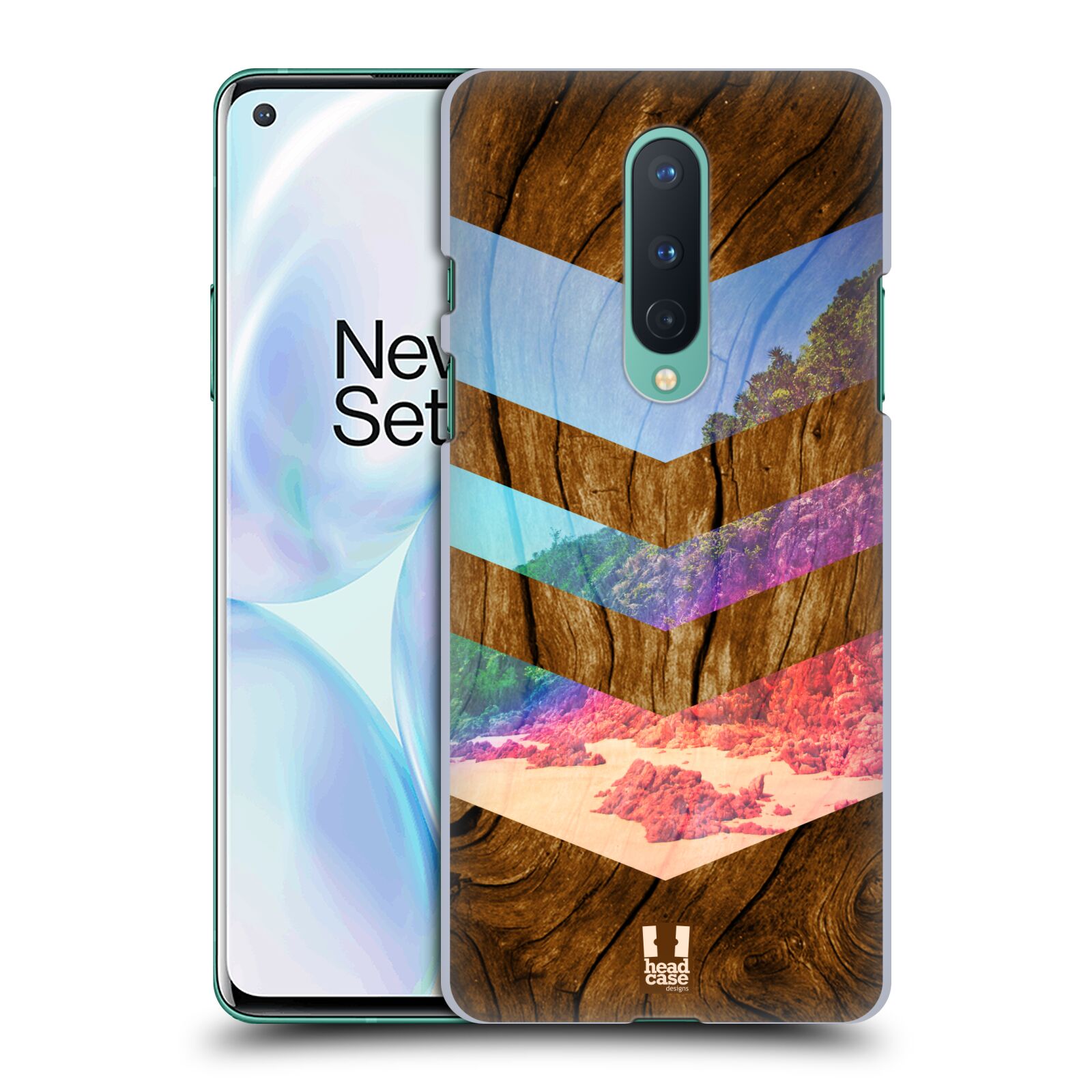 FUNDA TRASERA RÍGIDA HEAD CASE DESIGNS CON IMPRESIONES DE MADERA NATURAL PARA TELÉFONOS OPPO - Imagen 11 de 11