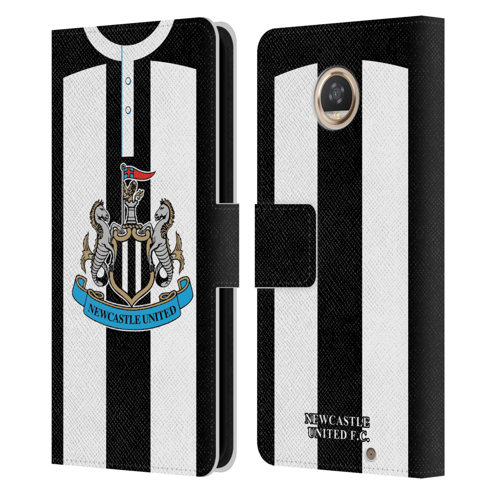 NEWCASTLE UNITED FC Nufc 2021/22 Crest Kit Leather Book Case For