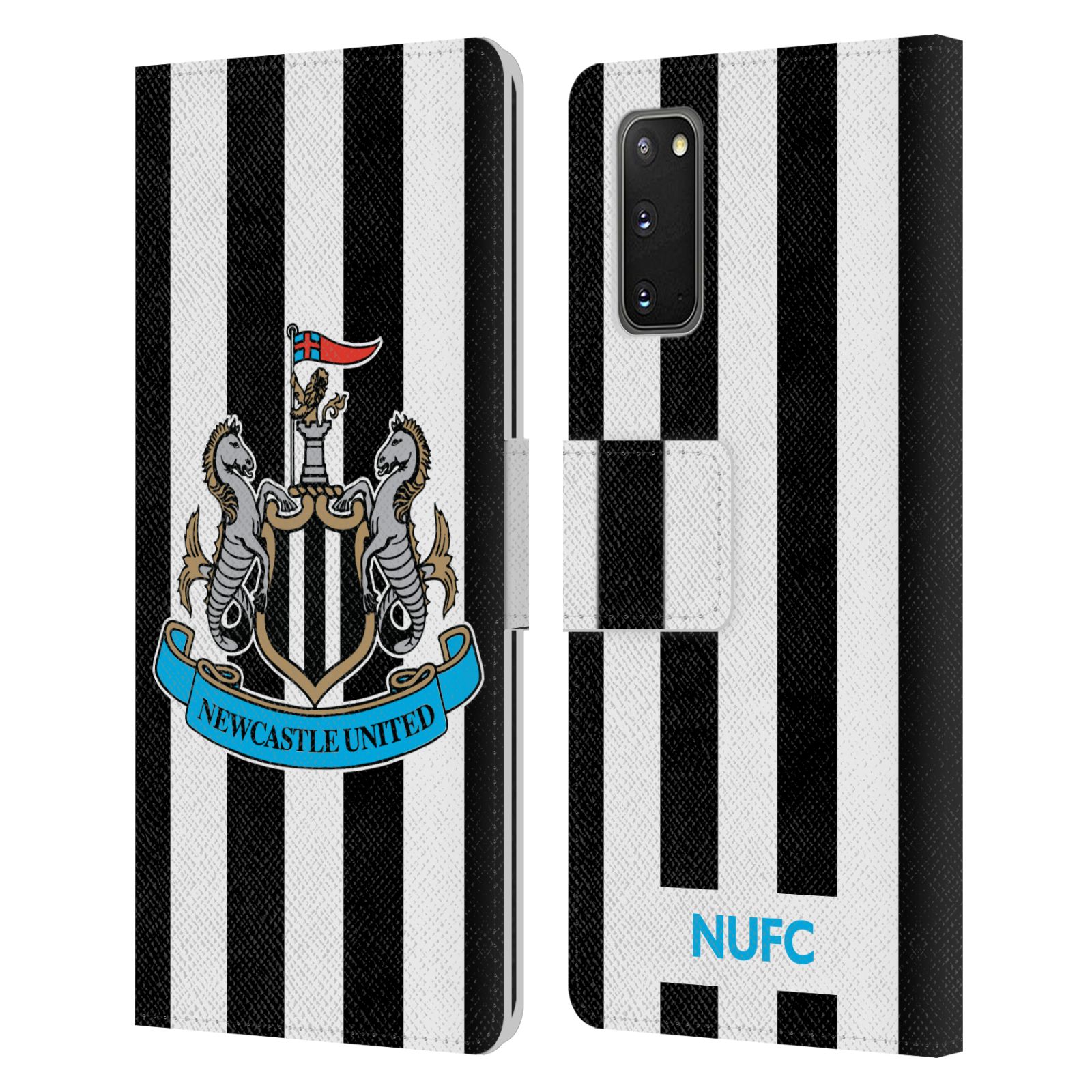 NEWCASTLE UNITED FC 2022/23 Crest Kit Leather Book Case For Samsung