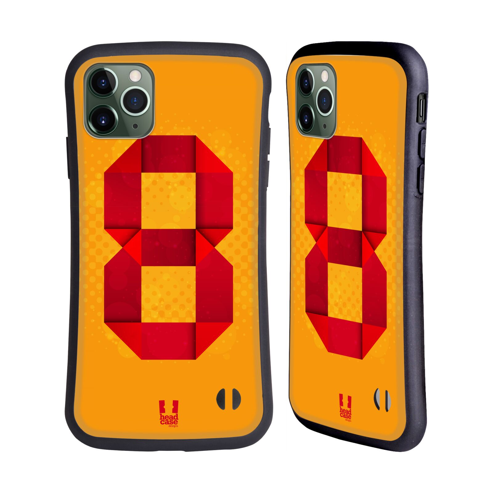 CUSTODIA HEAD CASE DESIGNS I AM NUMBER HYBRID PER TELEFONI APPLE iPHONES - Foto 11 di 12