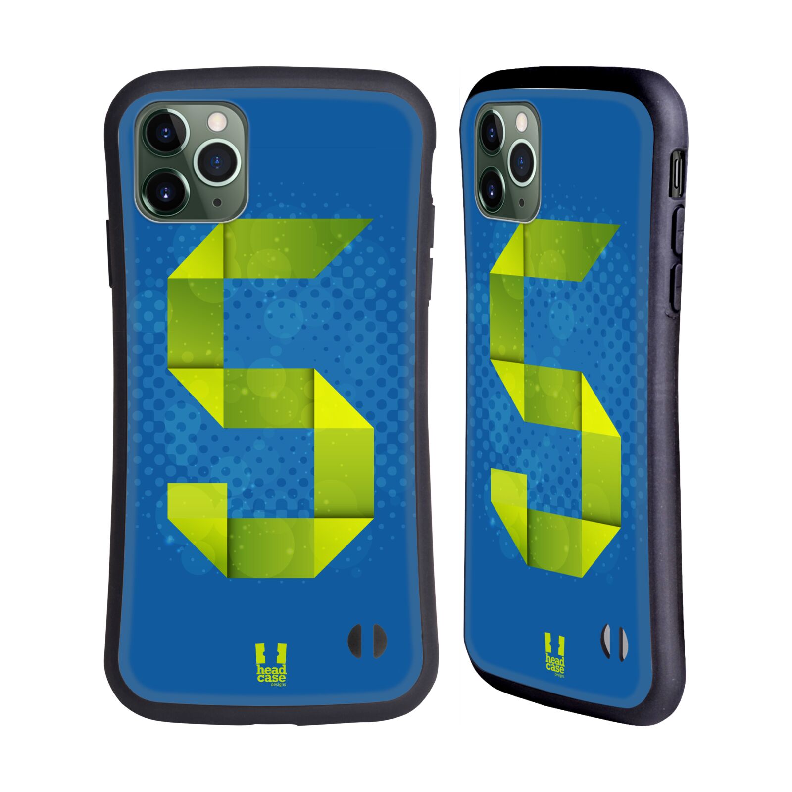 CUSTODIA HEAD CASE DESIGNS I AM NUMBER HYBRID PER TELEFONI APPLE iPHONES - Foto 9 di 12