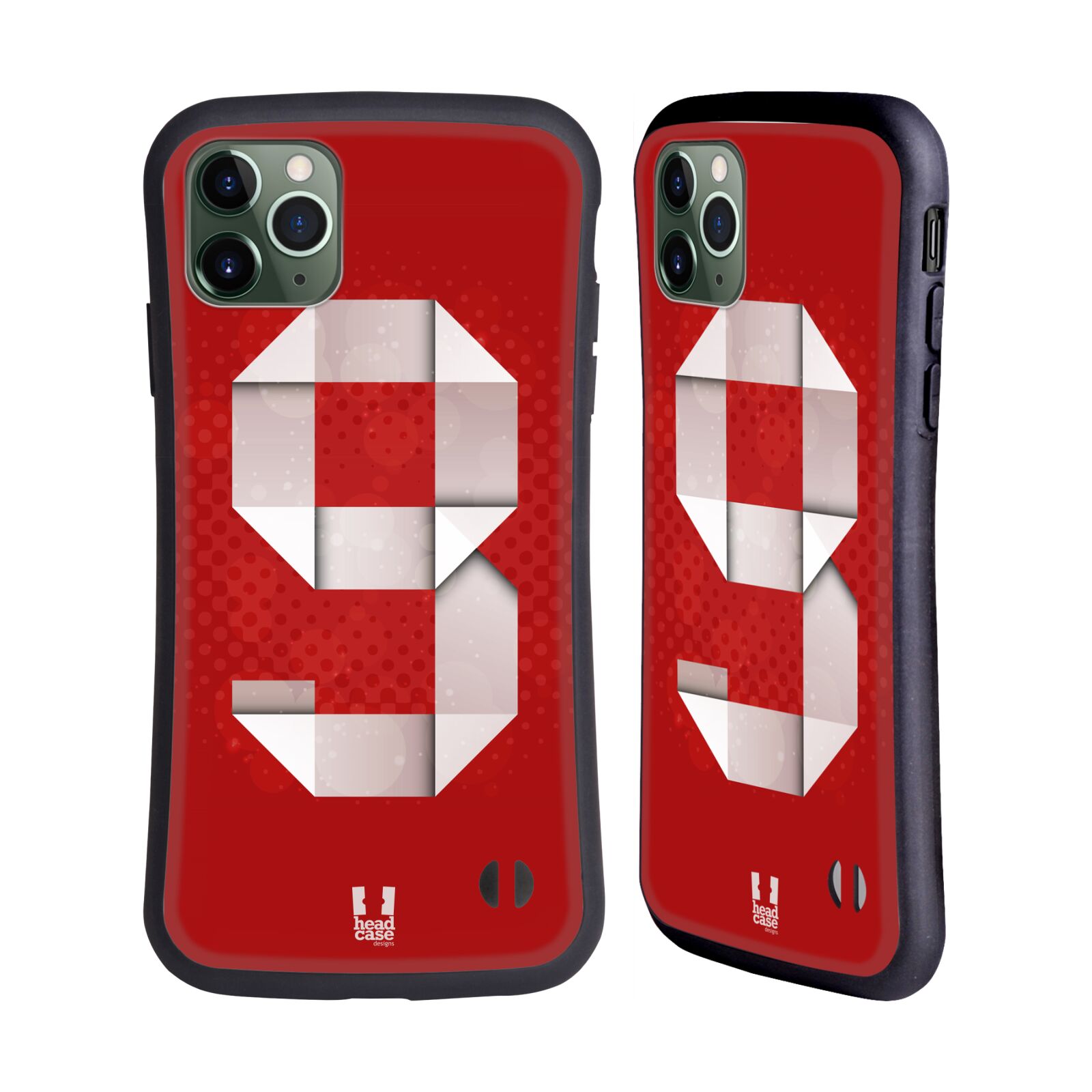 CUSTODIA HEAD CASE DESIGNS I AM NUMBER HYBRID PER TELEFONI APPLE iPHONES - Foto 12 di 12