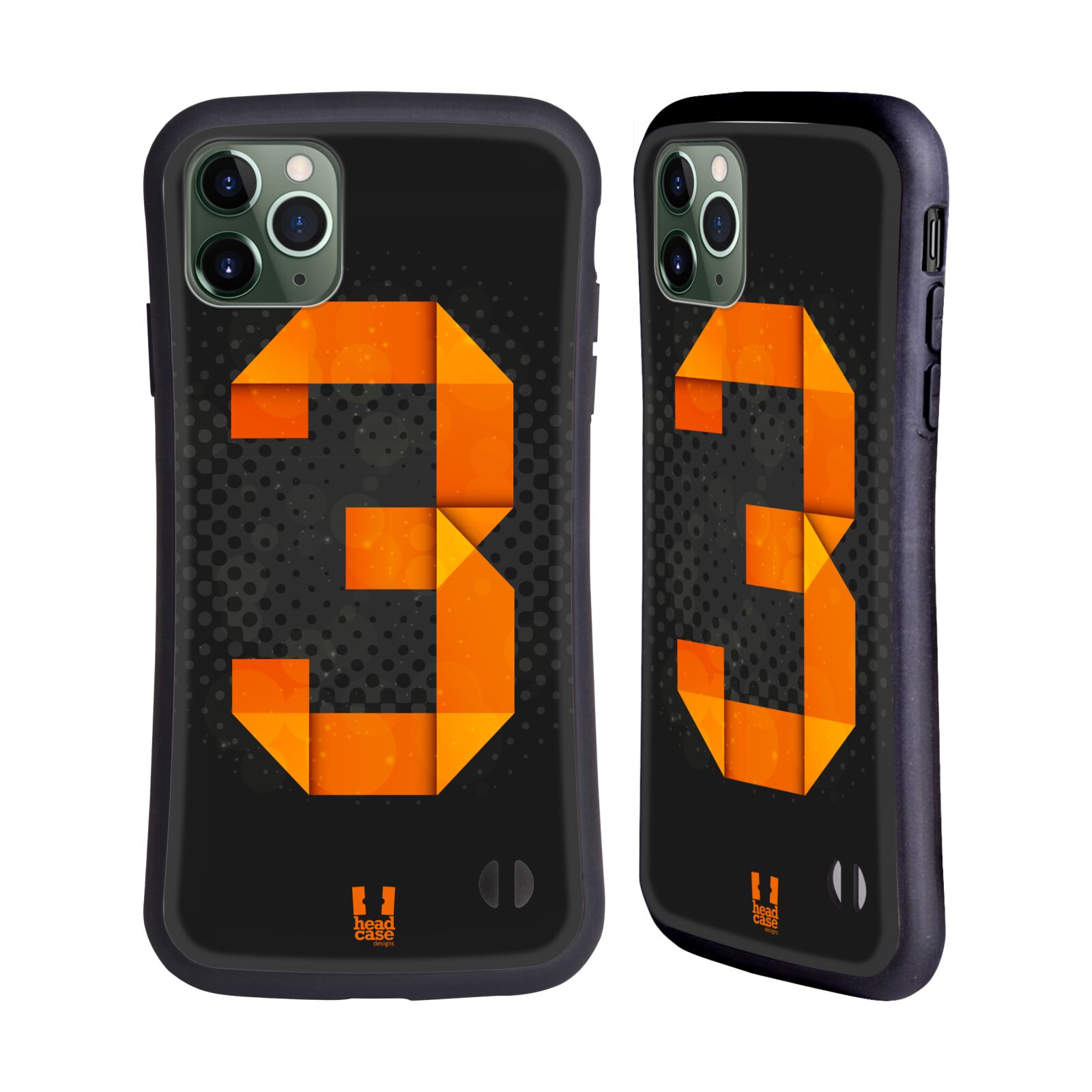 CUSTODIA HEAD CASE DESIGNS I AM NUMBER HYBRID PER TELEFONI APPLE iPHONES - Foto 8 di 12
