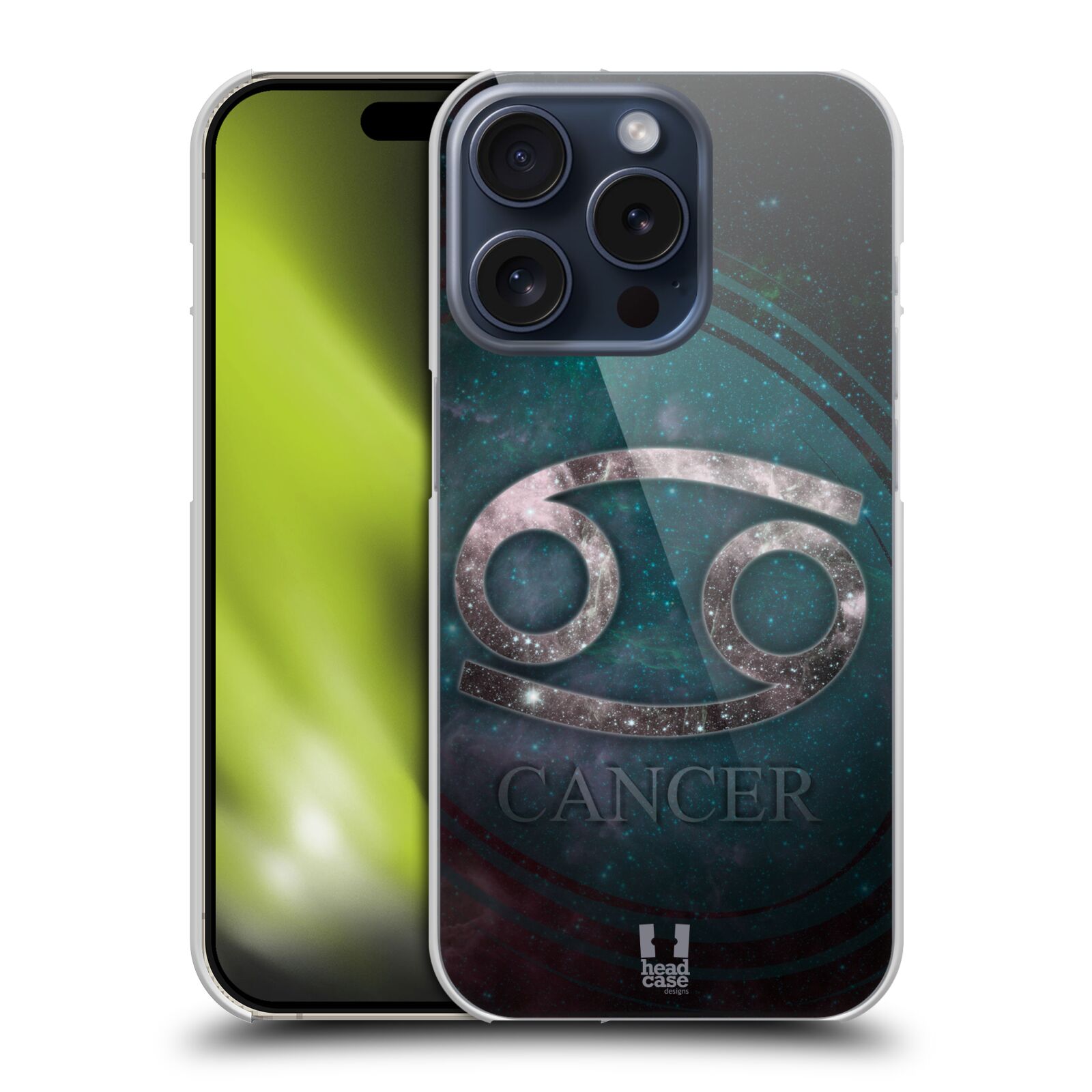 HEAD CASE DESIGNS NEBULA ZODIAC SYMBOLS HARD BACK CASE FOR APPLE iPHONE PHONES