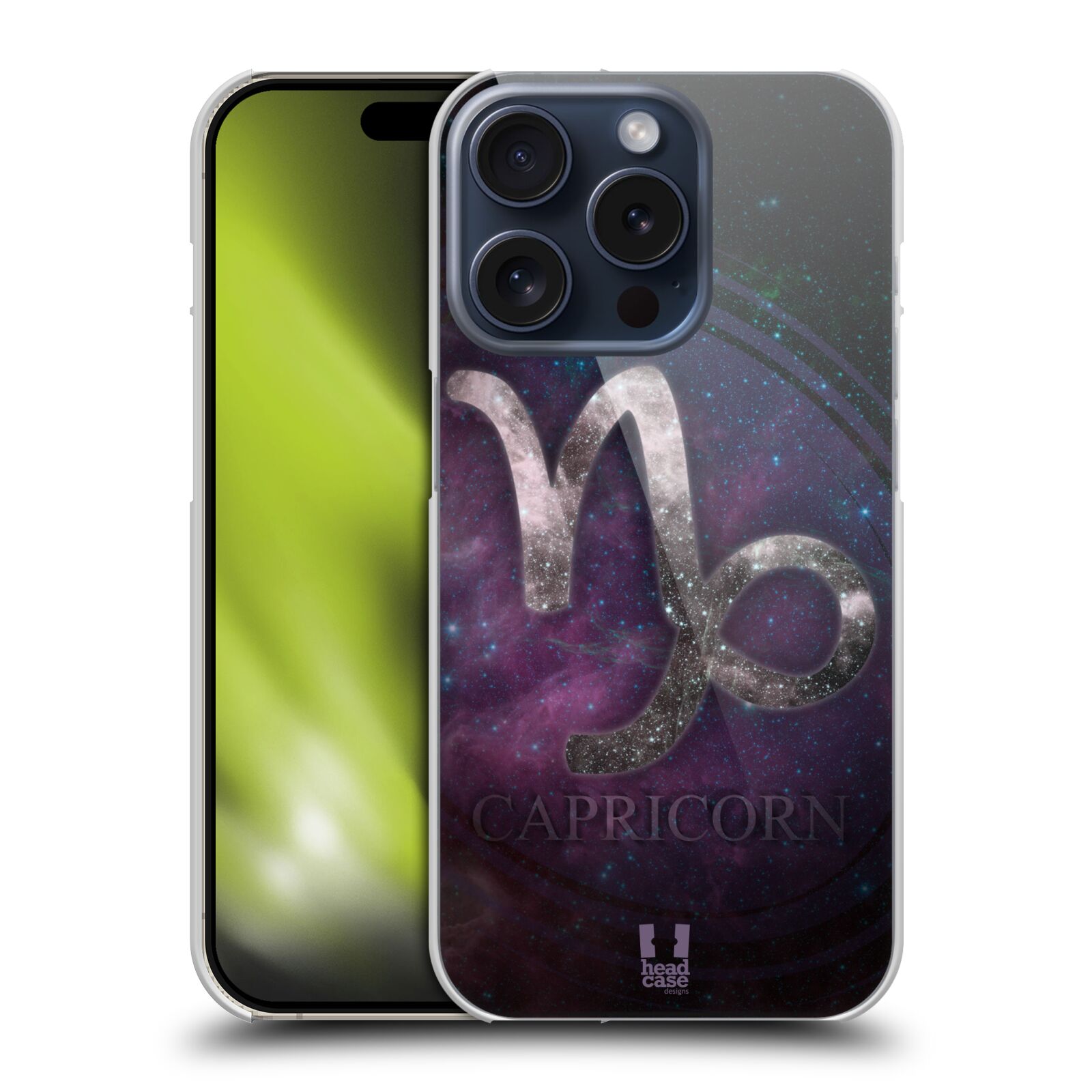 HEAD CASE DESIGNS NEBULA ZODIAC SYMBOLS HARD BACK CASE FOR APPLE iPHONE PHONES