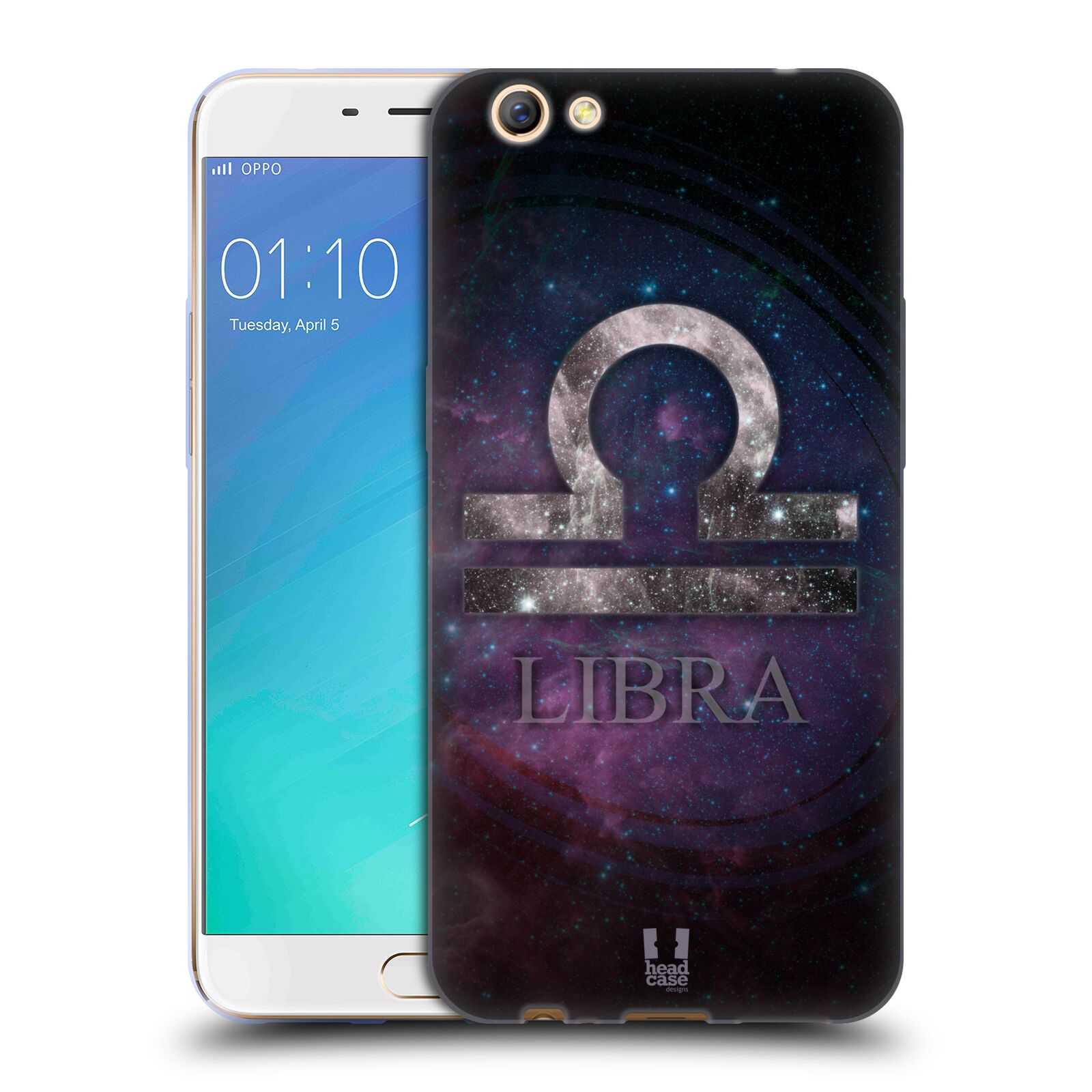 FUNDA HEAD CASE DESIGNS CON DIBUJO DE NEBULOSA ZODIACO PARA TELÉFONOS OPPO - Imagen 14 de 18