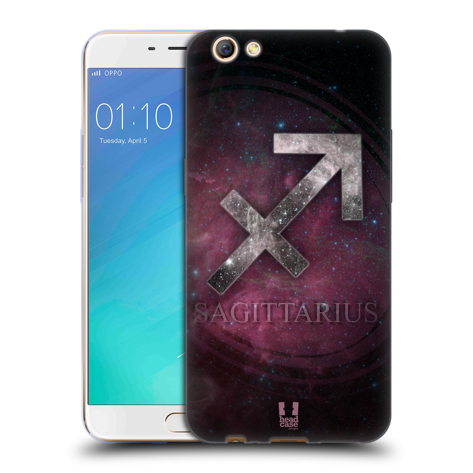 FUNDA HEAD CASE DESIGNS CON DIBUJO DE NEBULOSA ZODIACO PARA TELÉFONOS OPPO - Imagen 15 de 18