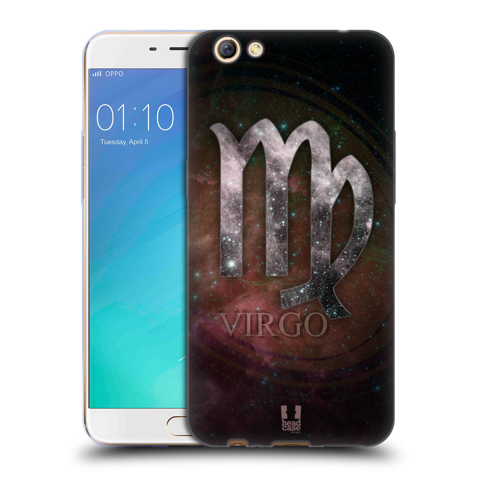 FUNDA HEAD CASE DESIGNS CON DIBUJO DE NEBULOSA ZODIACO PARA TELÉFONOS OPPO - Imagen 18 de 18