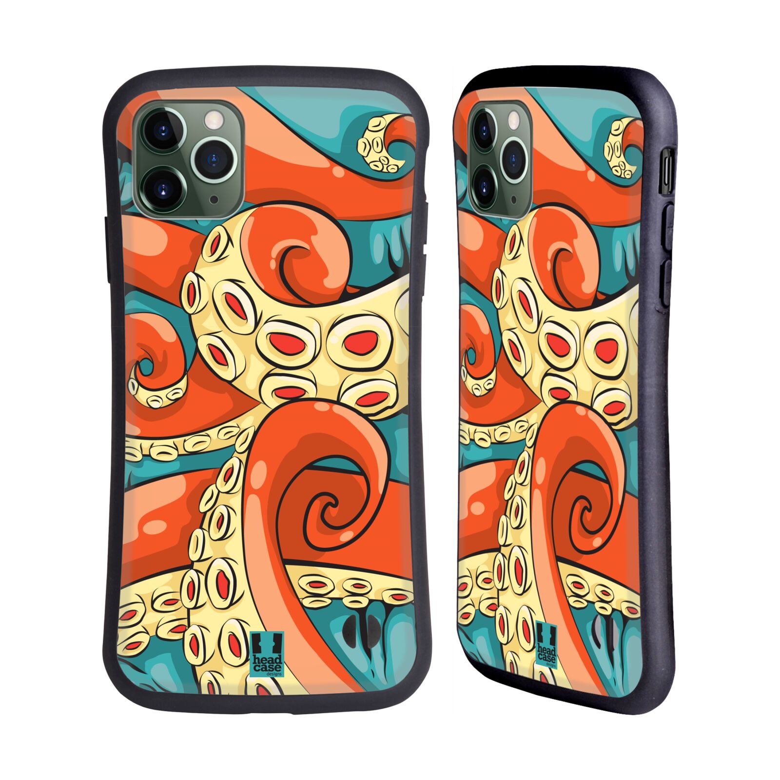 HEAD CASE DESIGNS OCTOFUSS HYBRID CASE FOR APPLE iPHONES PHONES - Picture 9 of 11