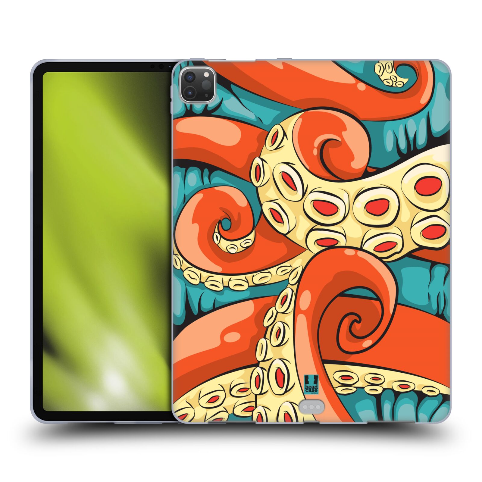 FUNDA HEAD CASE DESIGNS CON DIBUJO DE GEL SUAVE OCTOFUSS PARA SAMSUNG KINDLE APPLE - Imagen 9 de 11