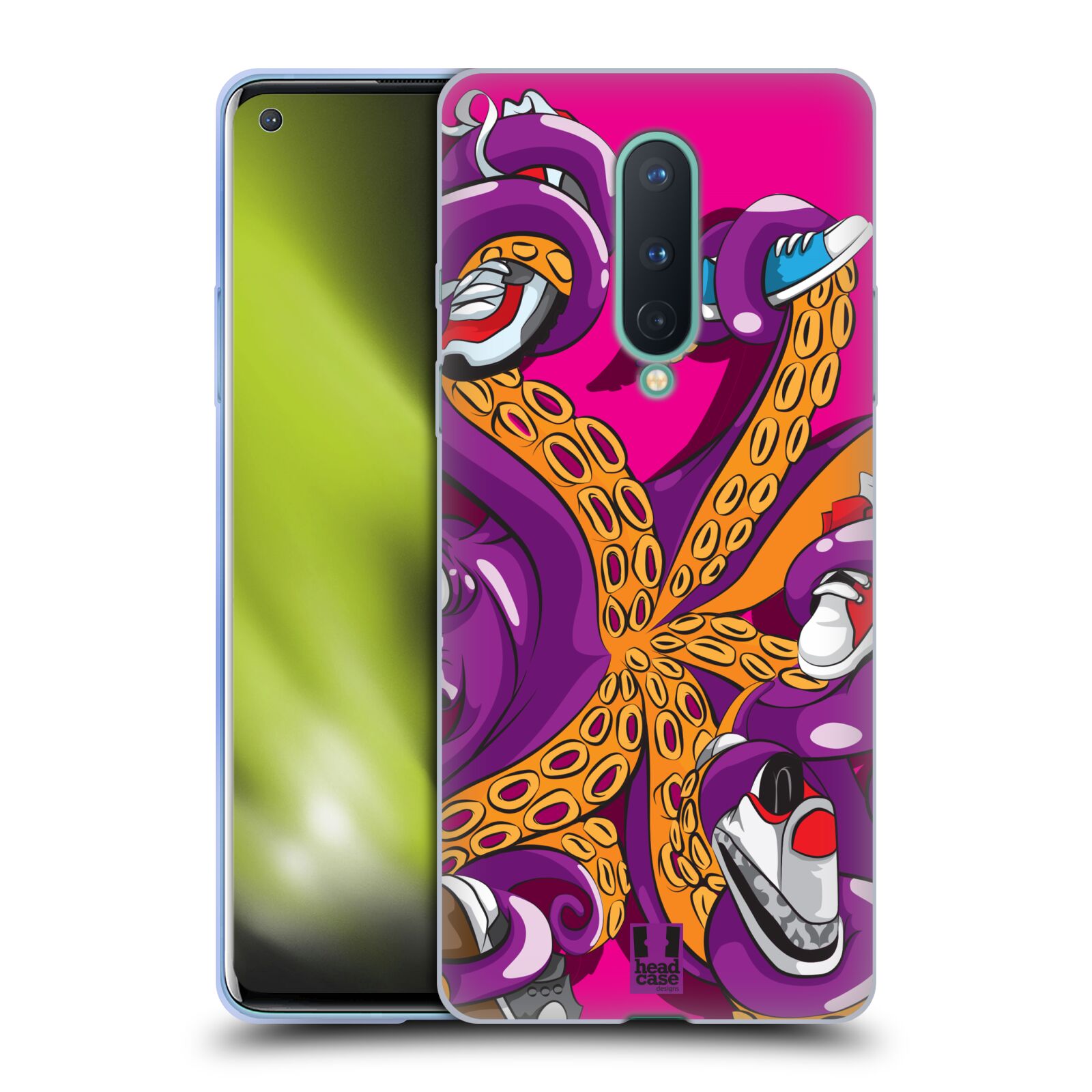 HEAD CASE DESIGNS OCTOFUSS-SOFT-GEL-SCHUTZHÜLLE FÜR GOOGLE ONEPLUS HANDYS - Bild 11 von 11