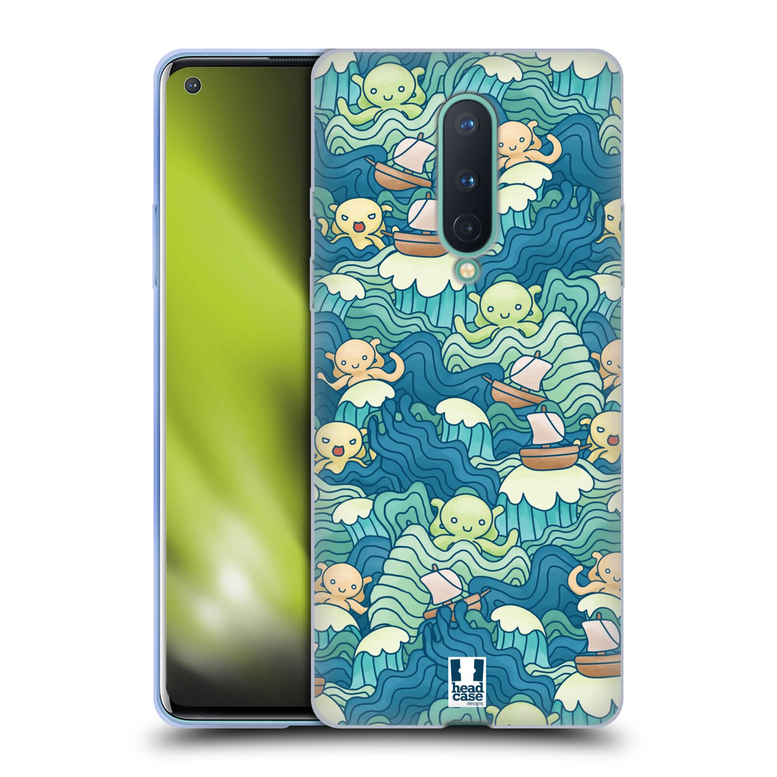 FUNDA HEAD CASE DESIGNS CON DIBUJO DE GEL PARA MÓVIL GOOGLE ONEPLUS - Imagen 9 de 10
