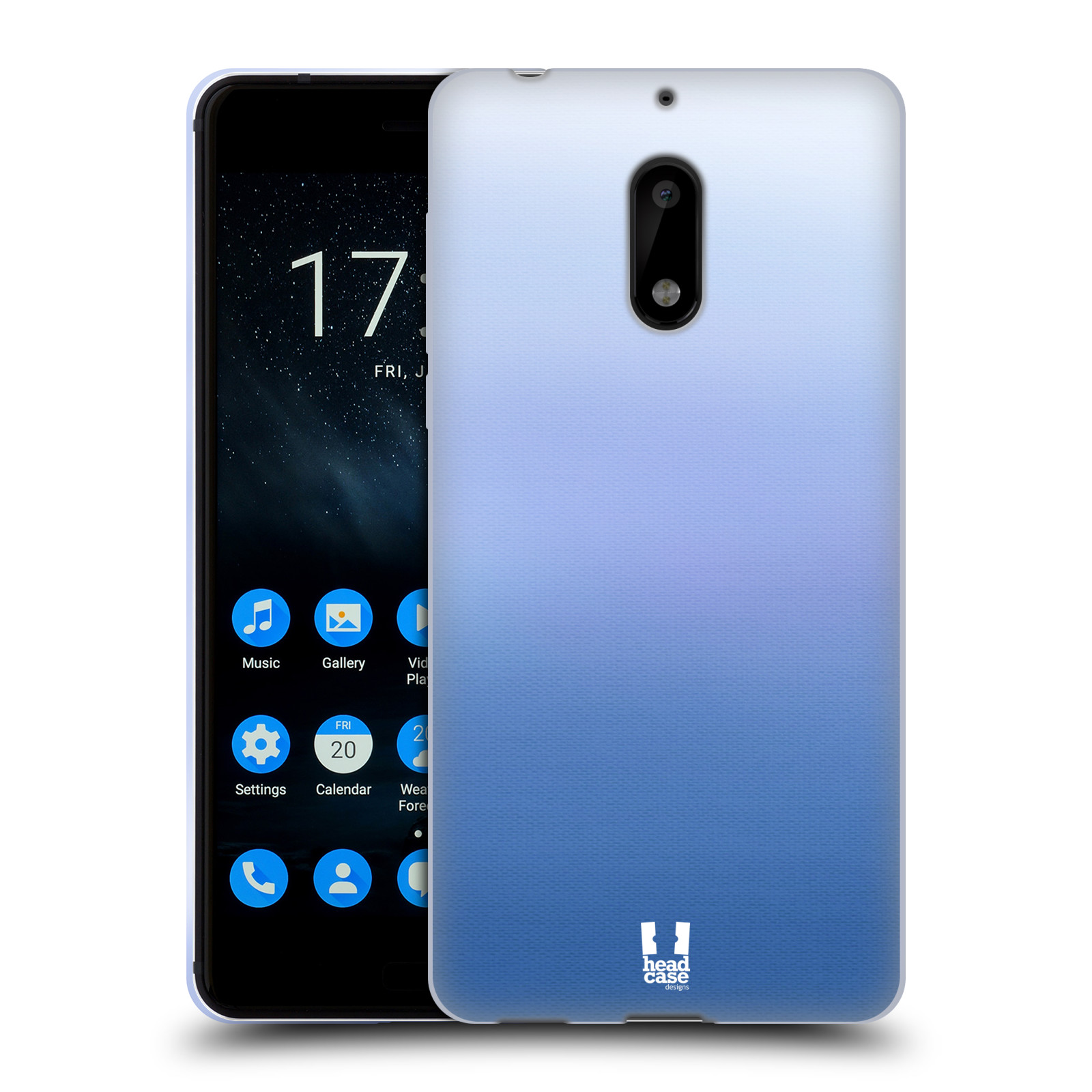 FUNDA HEAD CASE DESIGNS CON DIBUJO DE GEL SUAVE OMBRE PARA TELÉFONOS NOKIA 1 - Imagen 8 de 10