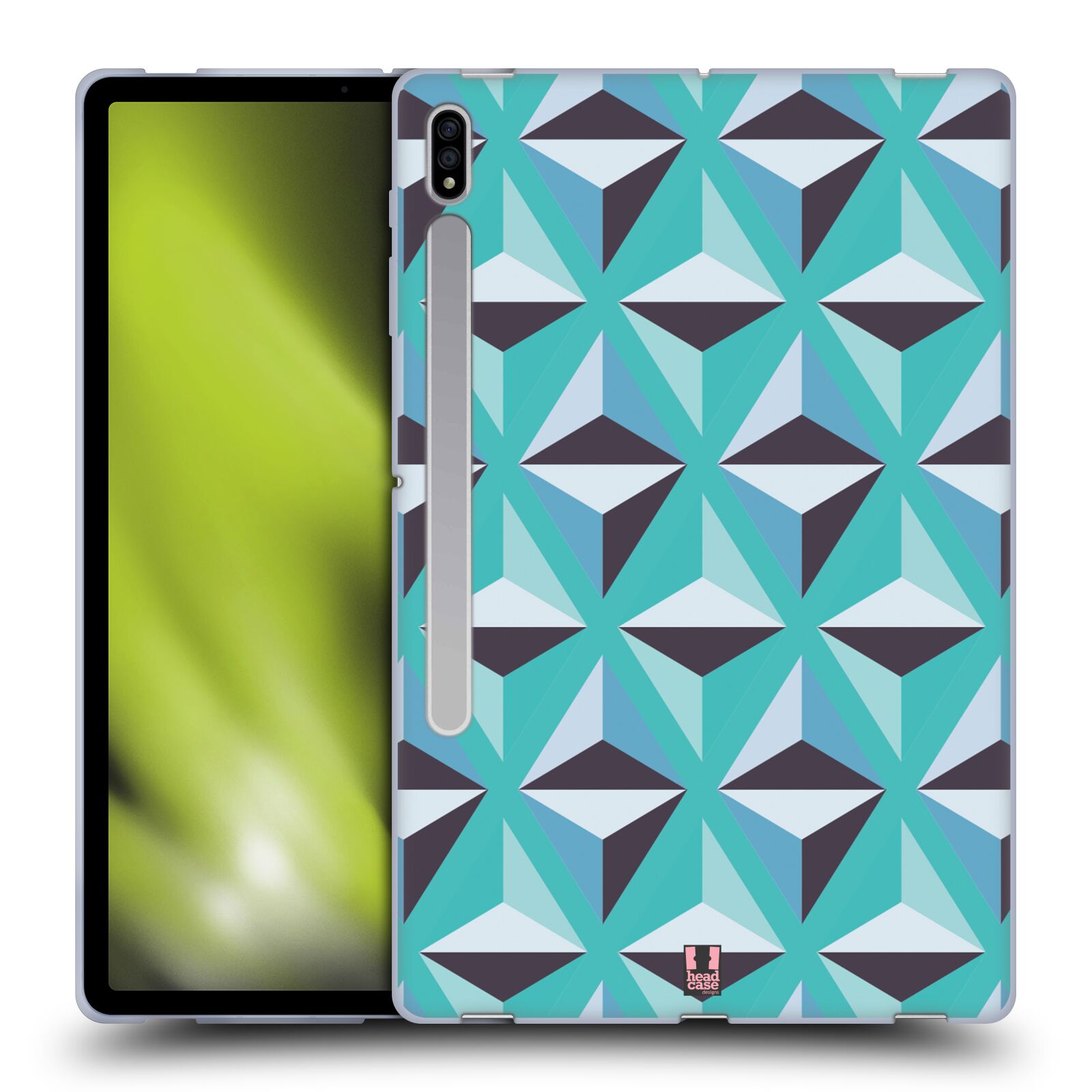 HEAD CASE DESIGNS OPTICAL GEOMETRIC PRINTS SOFT GEL CASE FOR SAMSUNG TABLETS 1 - 第 10/17 張圖片