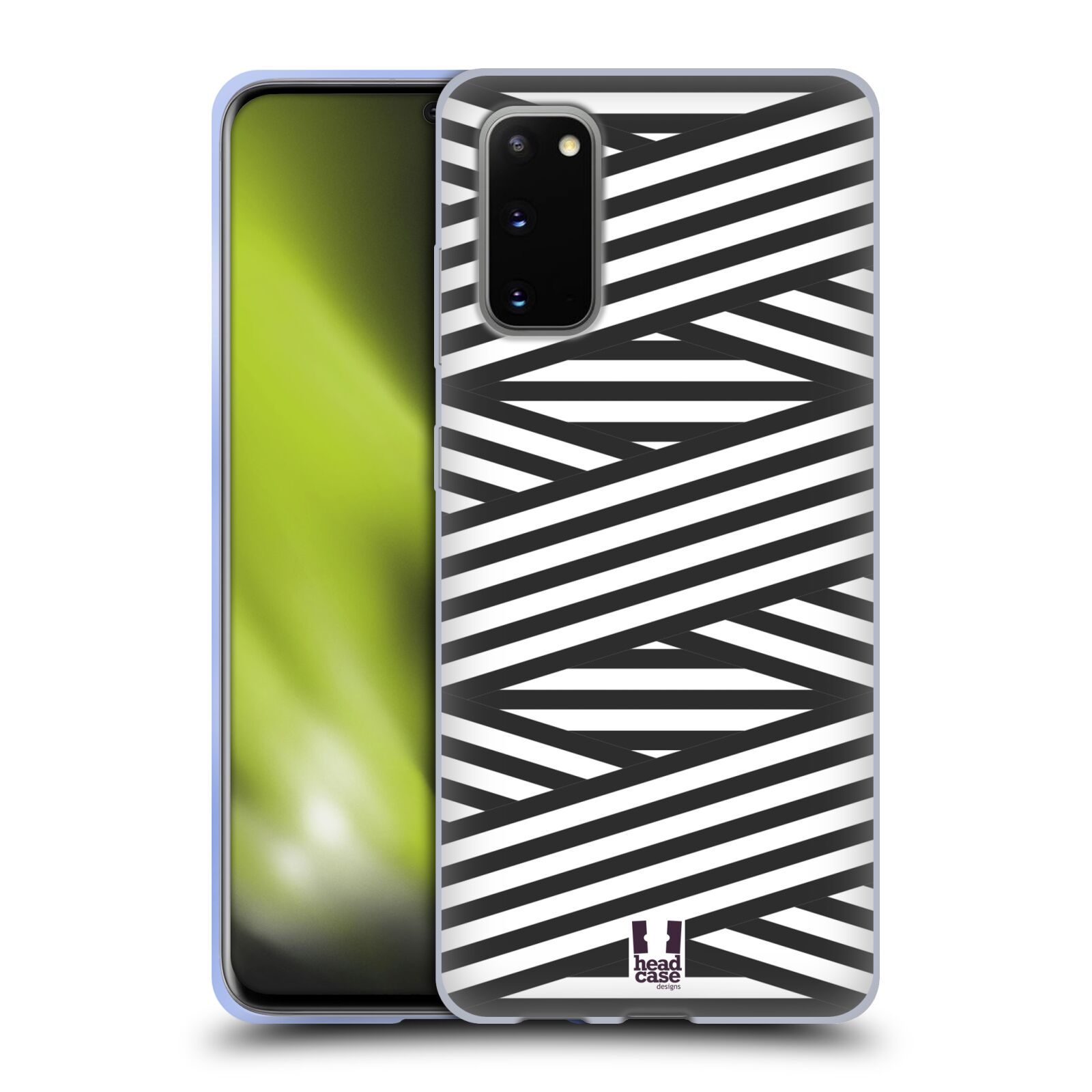 HEAD CASE DESIGNS OPTICAL GEOMETRIC PRINTS SOFT GEL CASE FOR SAMSUNG PHONES 1 - Picture 8 of 17