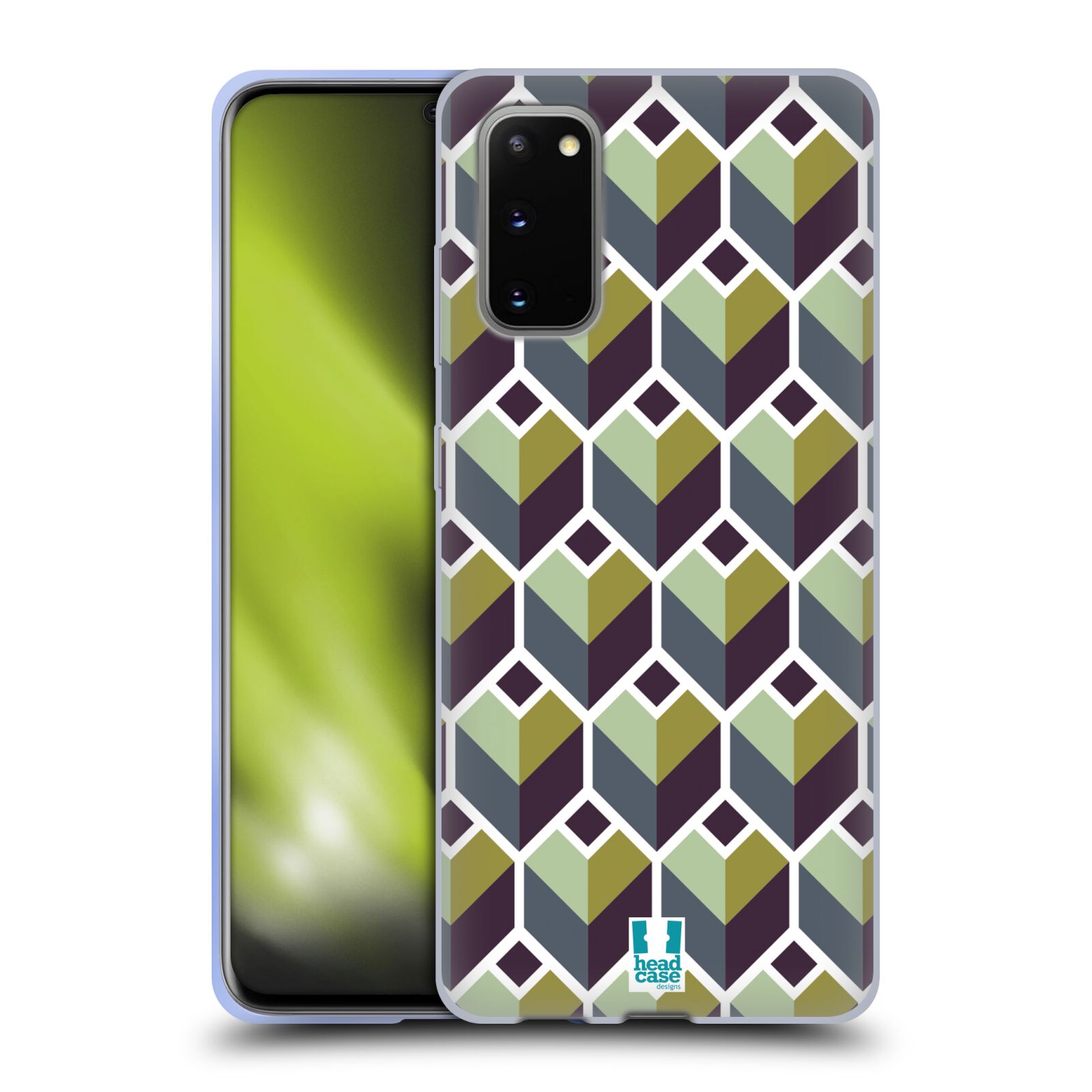 HEAD CASE DESIGNS OPTICAL GEOMETRIC PRINTS SOFT GEL CASE FOR SAMSUNG PHONES 1 - Picture 11 of 17
